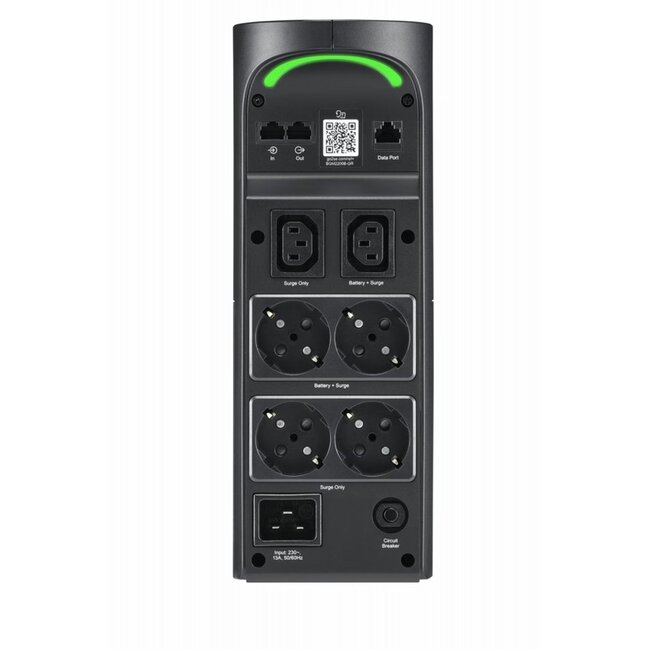 APC Back-UPS Pro Gaming BGM2200B-GR | 2200VA / 1320W | Line-Interactive | Pure Sinus | 4x Schuko + 2x IEC C13 | UPS