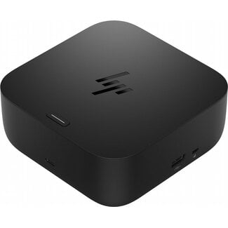 Hewlett Packard HP USB-C 100W G6 | USB-C Docking Station | 100W Power Delivery | Zwart