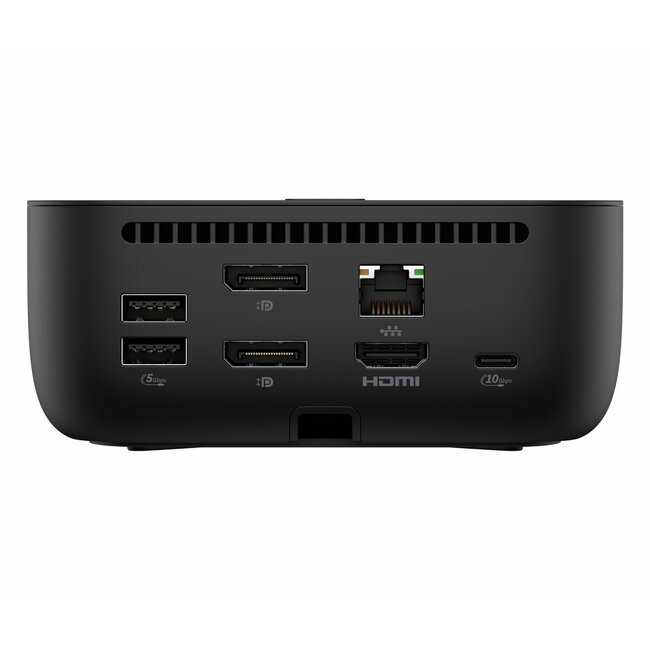 Hewlett Packard HP USB-C 100W G6 | USB-C Docking Station | 100W Power Delivery | Zwart