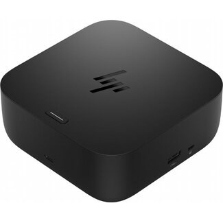 Hewlett Packard HP USB-C 100W G6 | USB-C Docking Station | 100W Power Delivery | Zwart