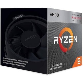 AMD Ryzen 5 3400G | 4 Core | 3,7 (4,2GHz Turbo) | AM4 | Processor | CPU