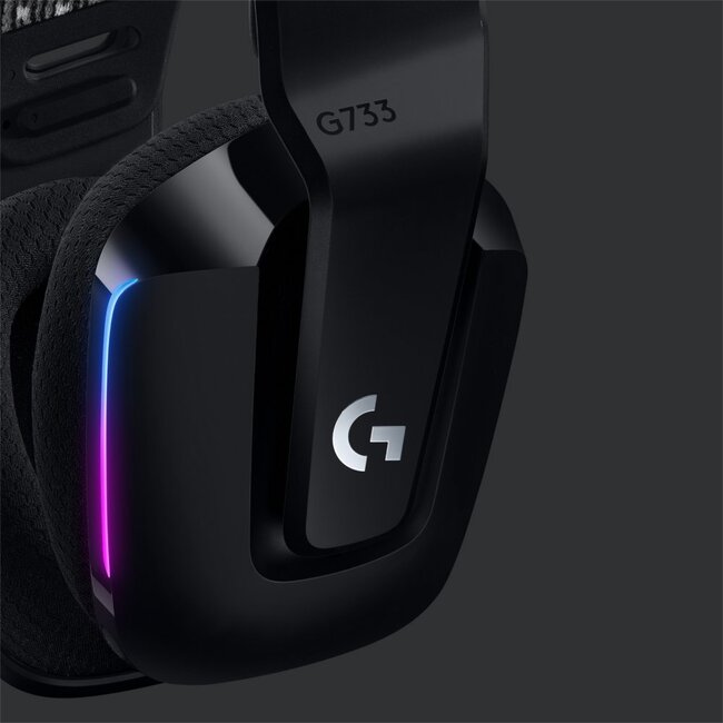 Logitech G G733 LIGHTSPEED Wireless Gaming Headset | RGB | Zwart