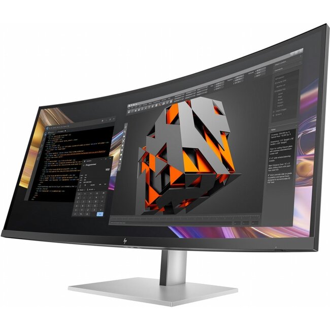 Hewlett Packard HP Series 7 Pro 738pu | 37.5" WQHD+ IPS Black Curved | Thunderbolt 4 | USB-C Docking Monitor
