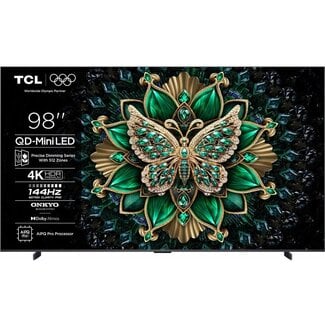 TCL 98C61K | 98" 4K QD-Mini LED Smart TV | Google TV | 120Hz | Dolby Vision IQ
