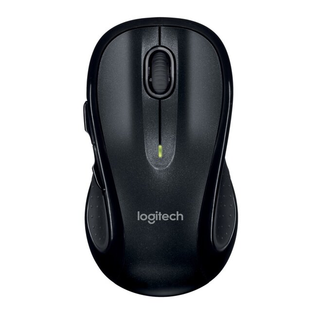 Logitech M510 | Draadloze Muis | Links- en Rechtshandig | RF | 1000 DPI | Zwart | Returned (refurbished)