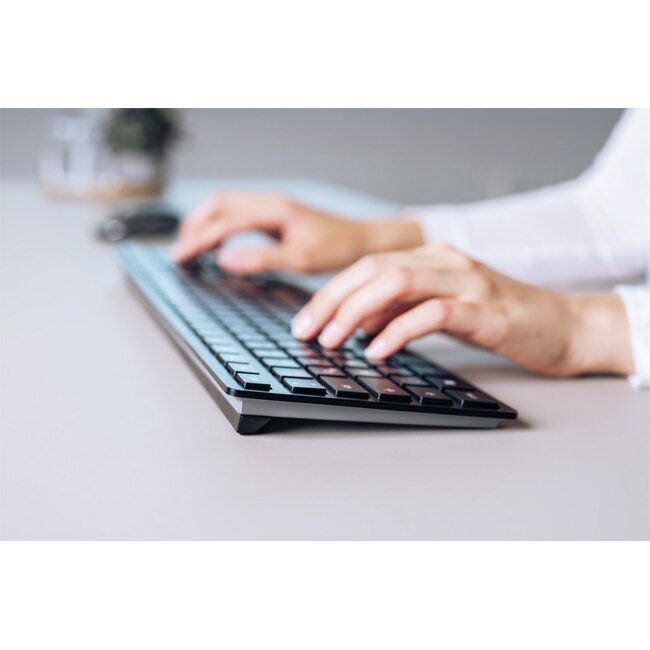 Cherry KW 9100 Slim | Draadloos Toetsenbord | QWERTY