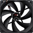 Inter-Tech Sinan F-120-S | 120mm Case Fan | 3-Pin | Zwart