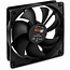 Inter-Tech Sinan F-120-S | 120mm Case Fan | 3-Pin | Zwart