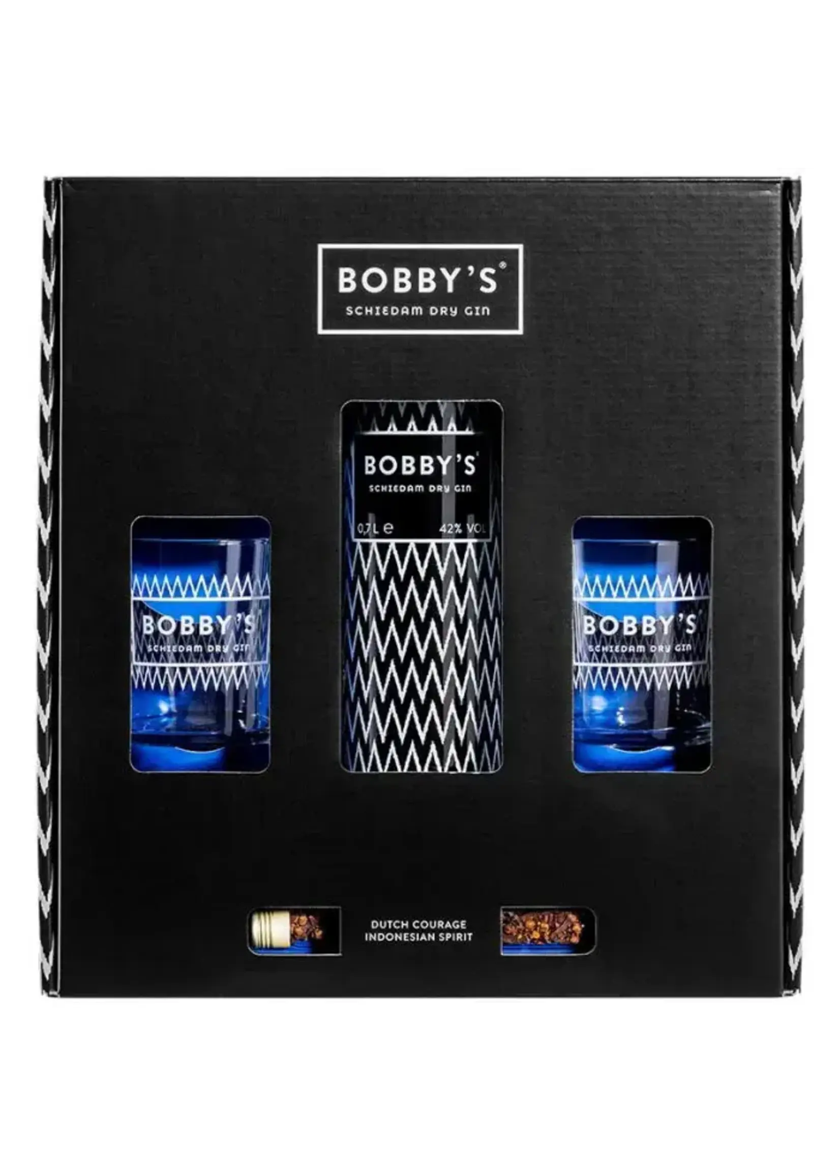 Bobby's Schiedam Dry Gin Giftpack
