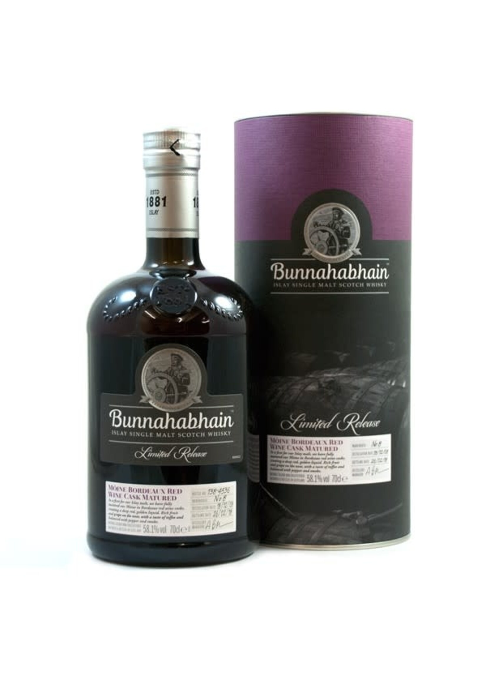 Bunnahabhain 2008 Moine Bordeaux Red Wine