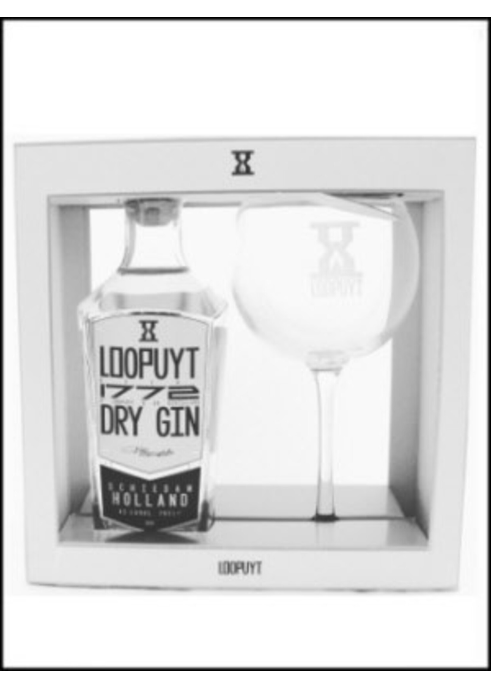 Loopuyt Dry Gin + Glass Giftpack