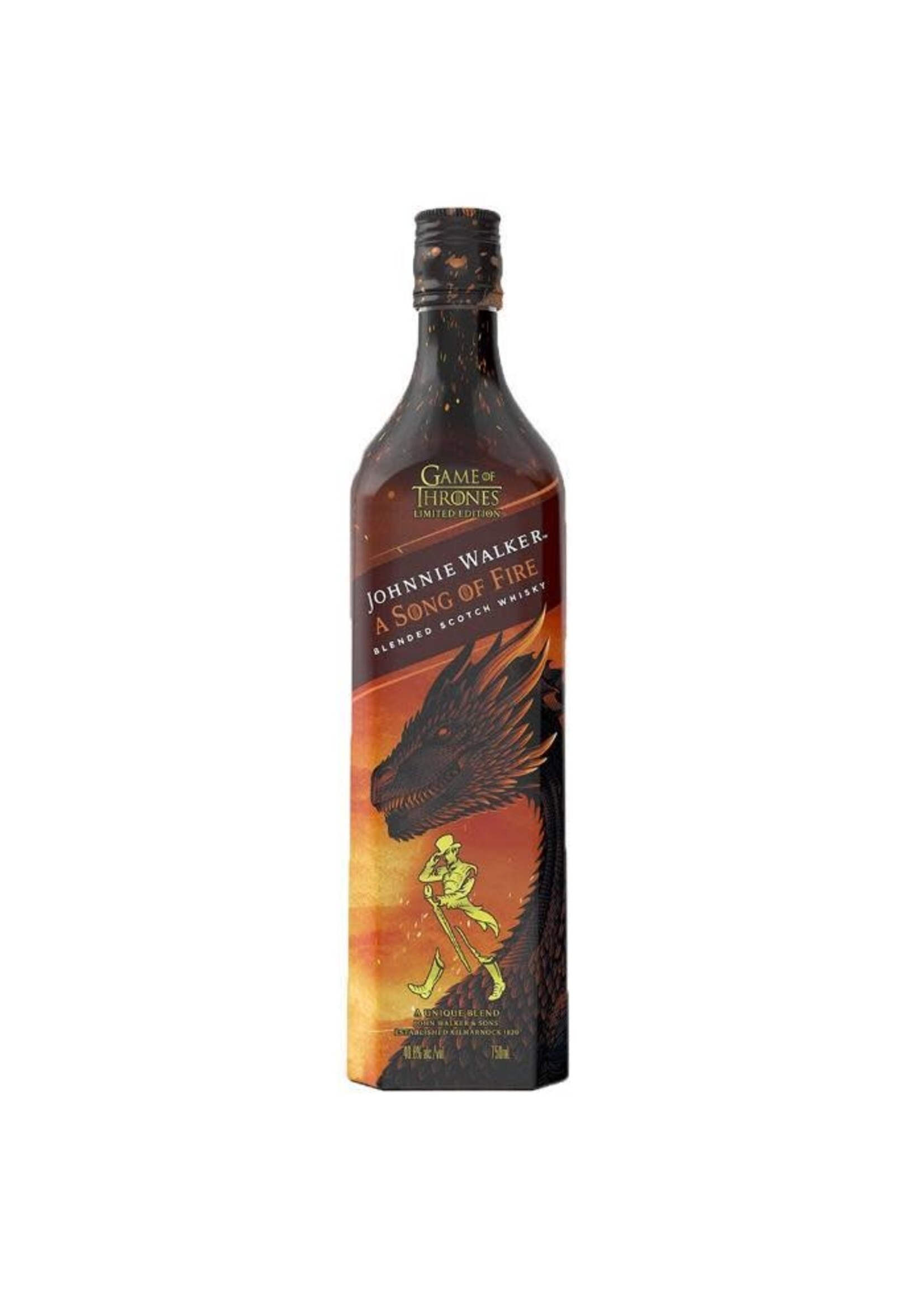 Johnnie Walker a Song of Fire Game of Thrones