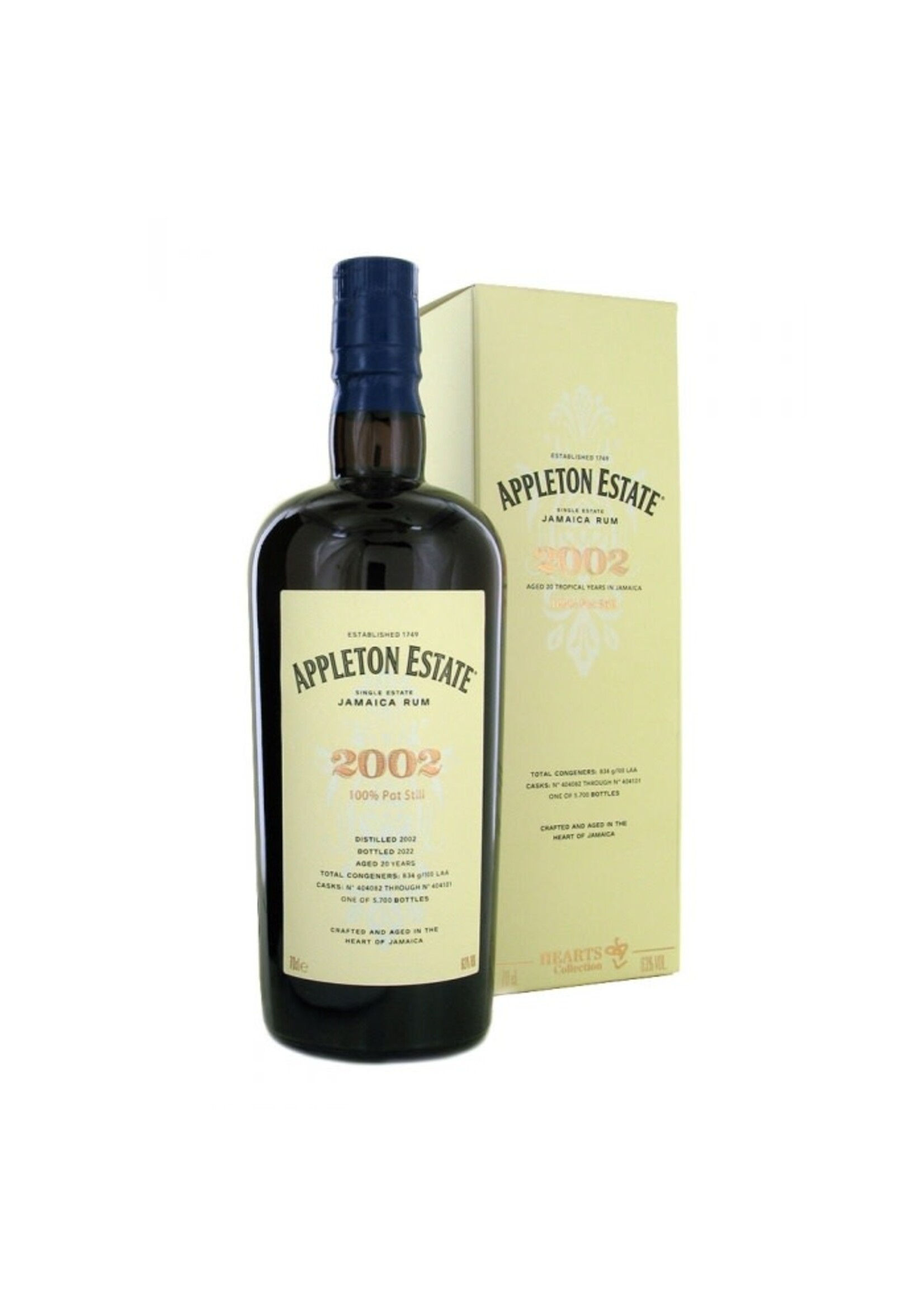 Appleton 2002 Estate Heart Collection 63°