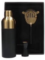 Cocktailset Shaker + Barmaatje + Zeef