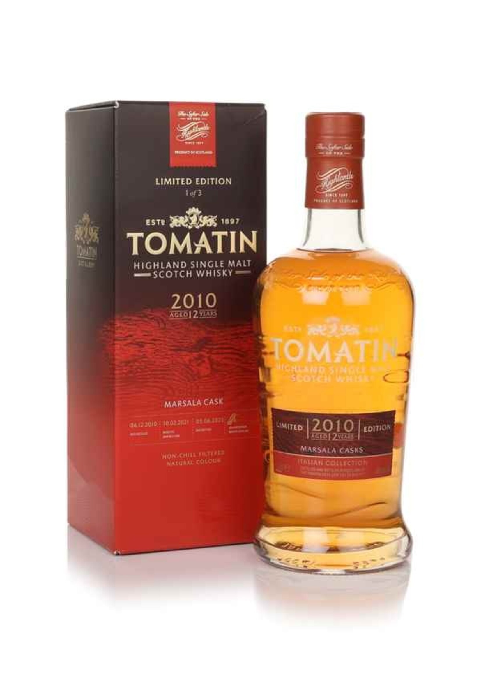 Tomatin 2010 Marsala Casks 12Y