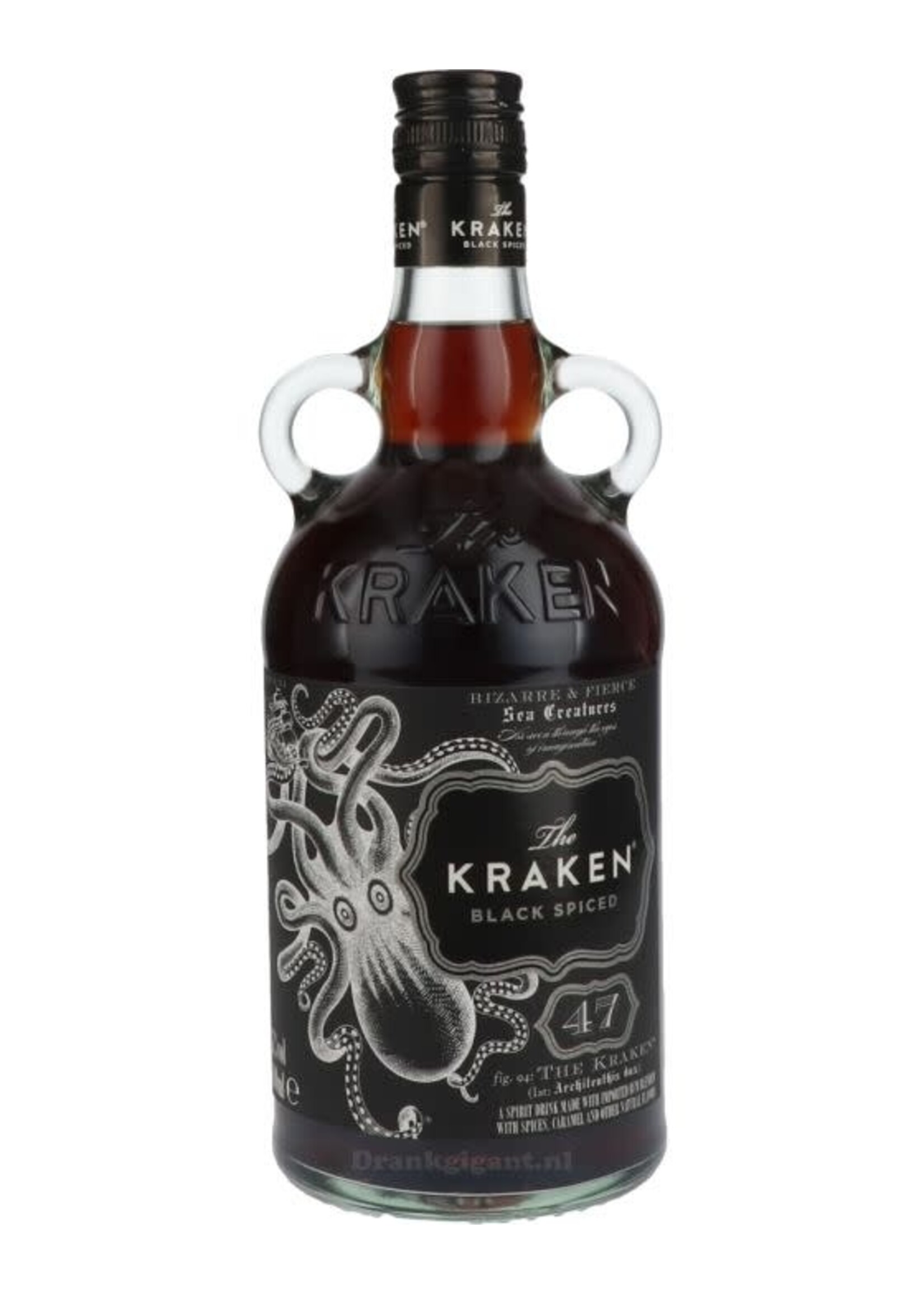 The Kraken Black Spiced Black Label Rum 47%