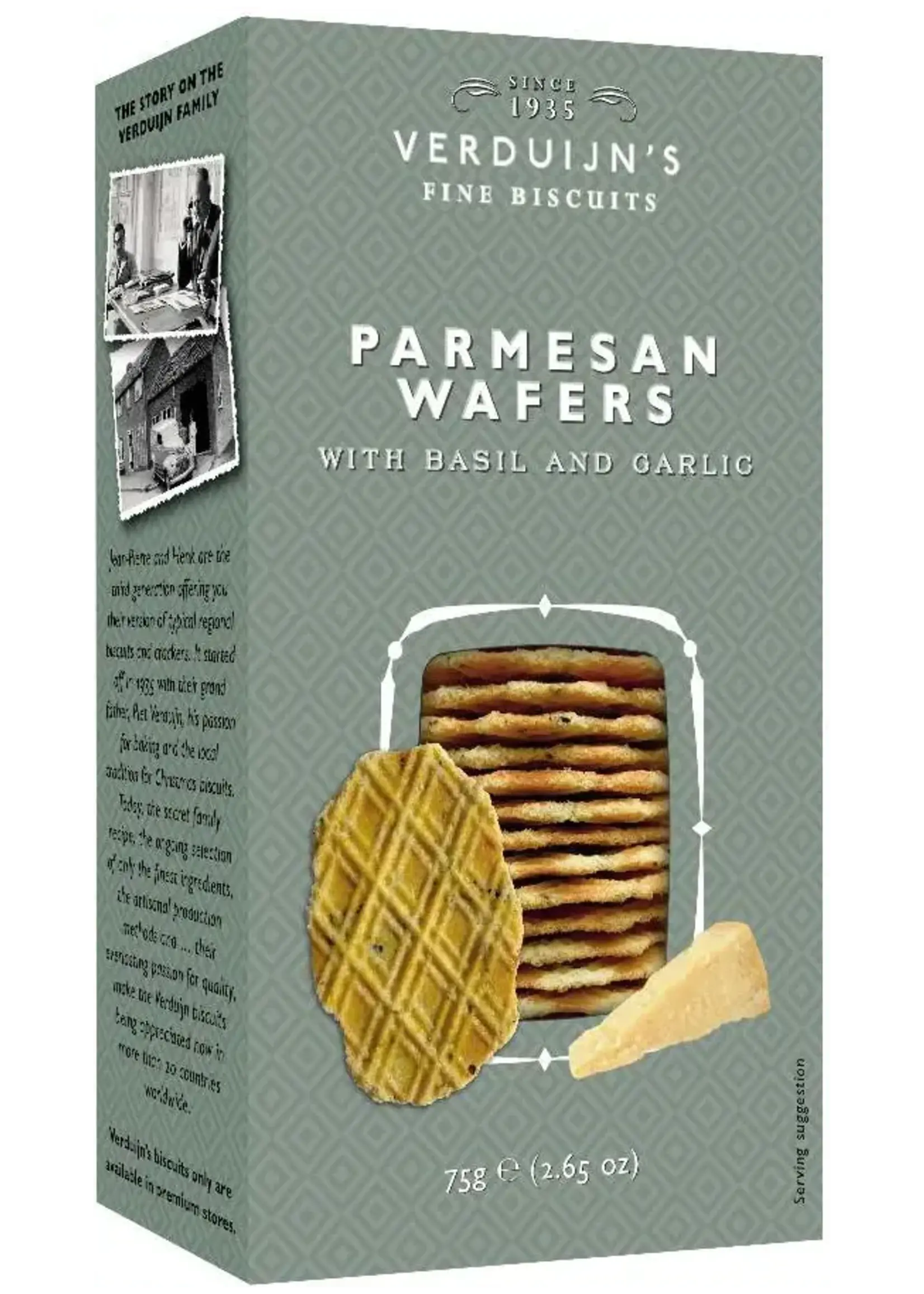 Verduijn's Biscuits Parmesan 75g