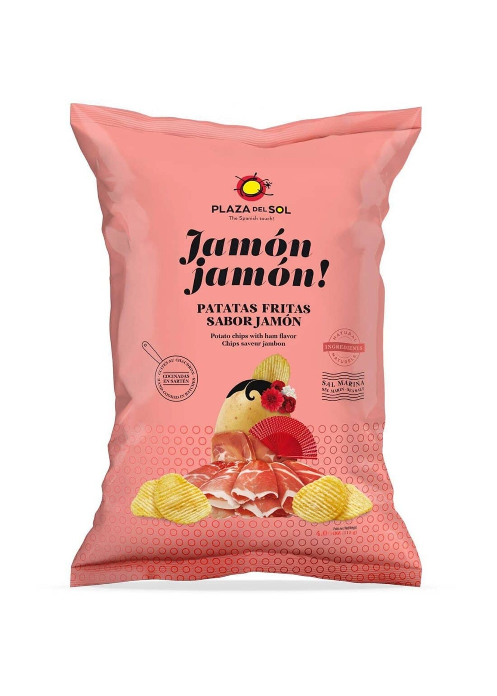 Plaza del Sol Jamon Jamon Chips 115g
