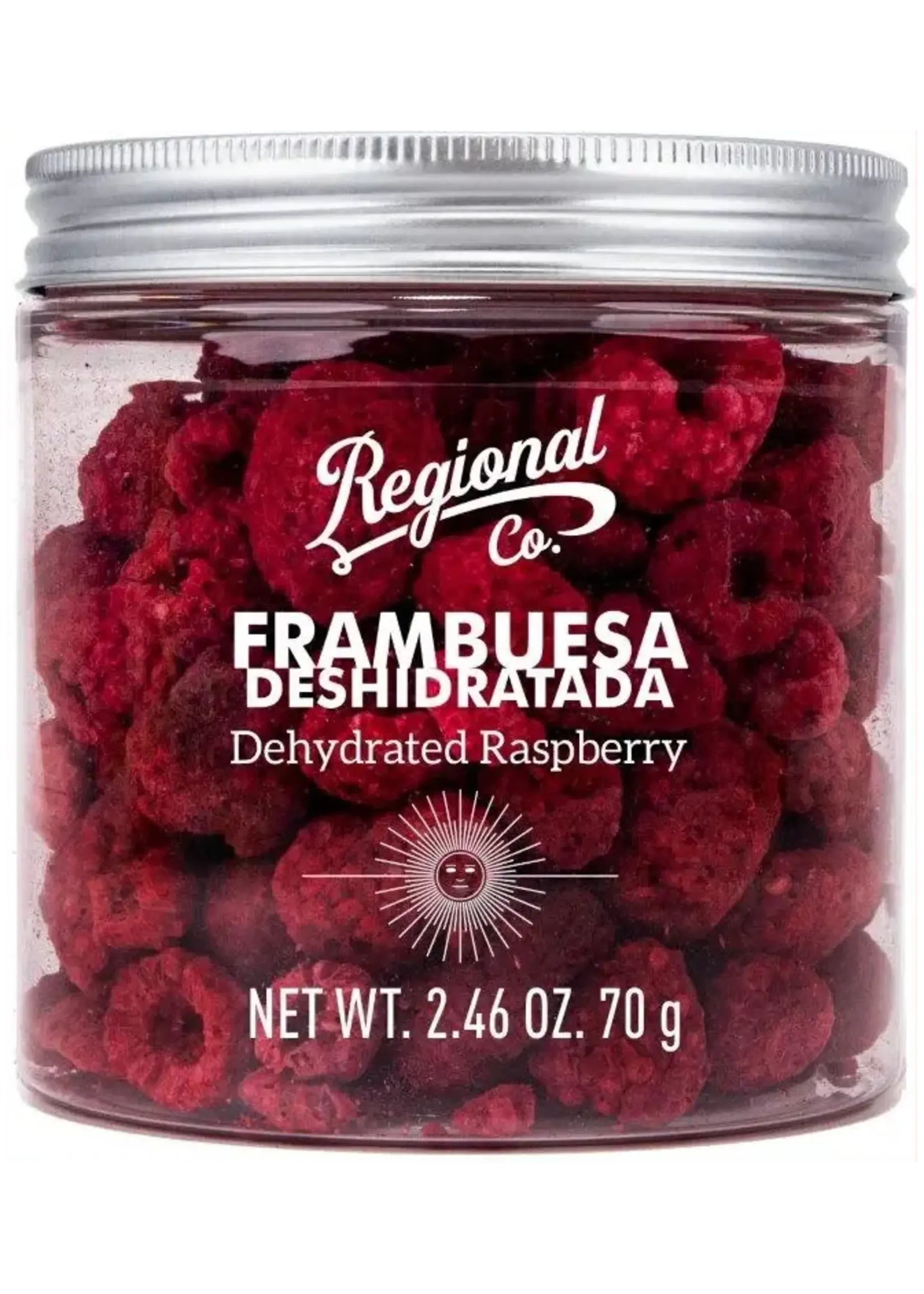Regional Gedroogde Frambozen 50g