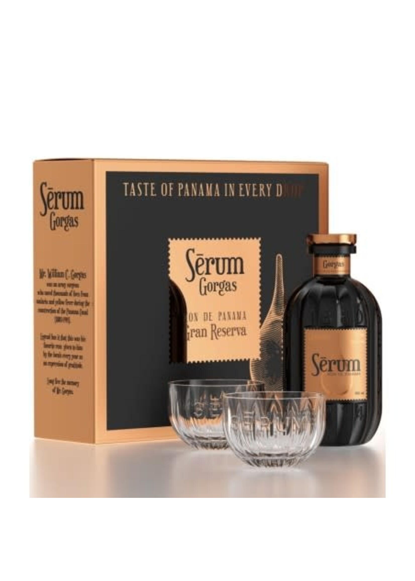 Serum Gorgas + 2 Glasses Giftpack