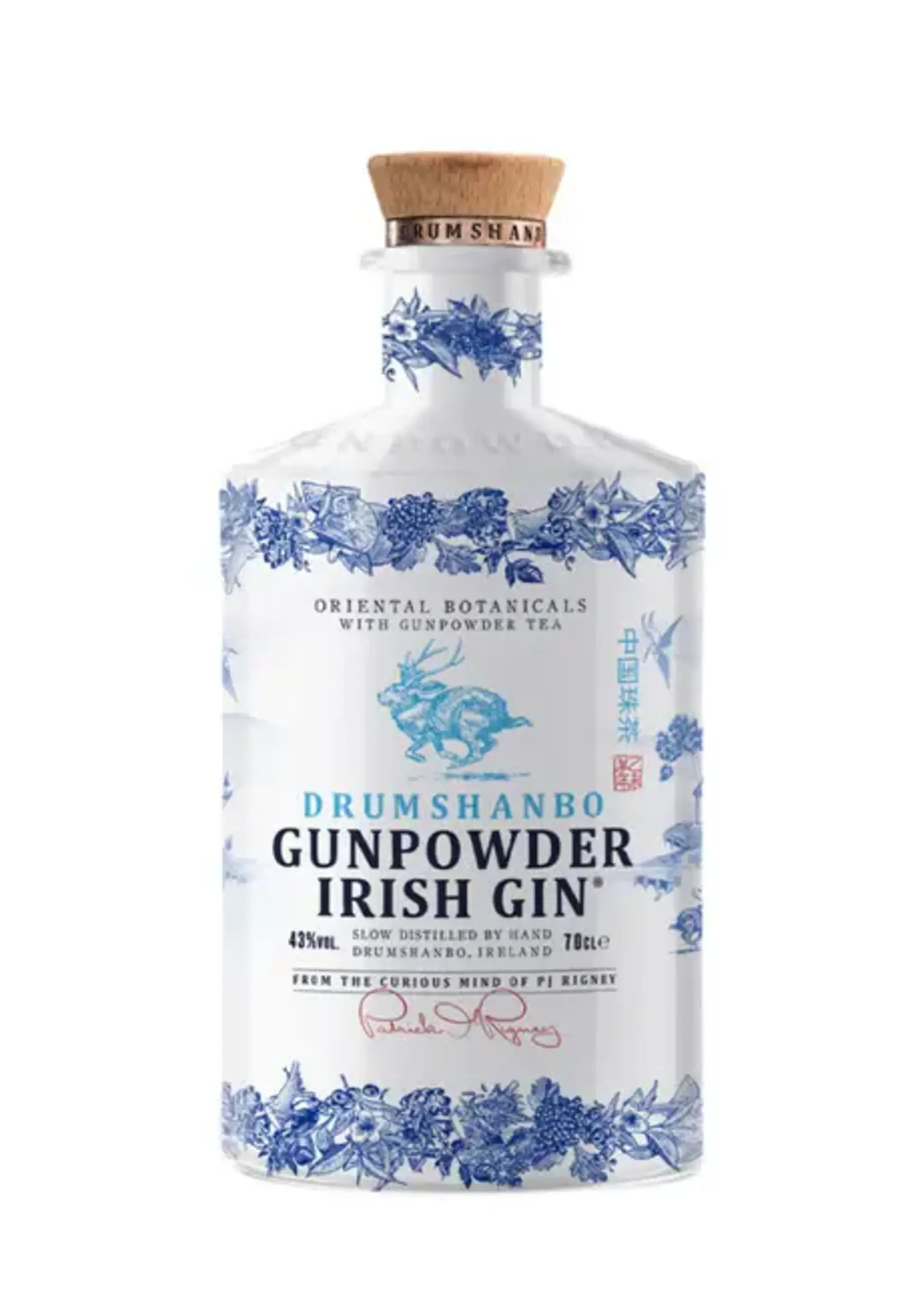 Drumshanbo Gunpowder Gin Ceramic Bottle