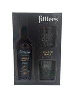 Filliers Single Malt Whisky + 2 Glasses Giftpack
