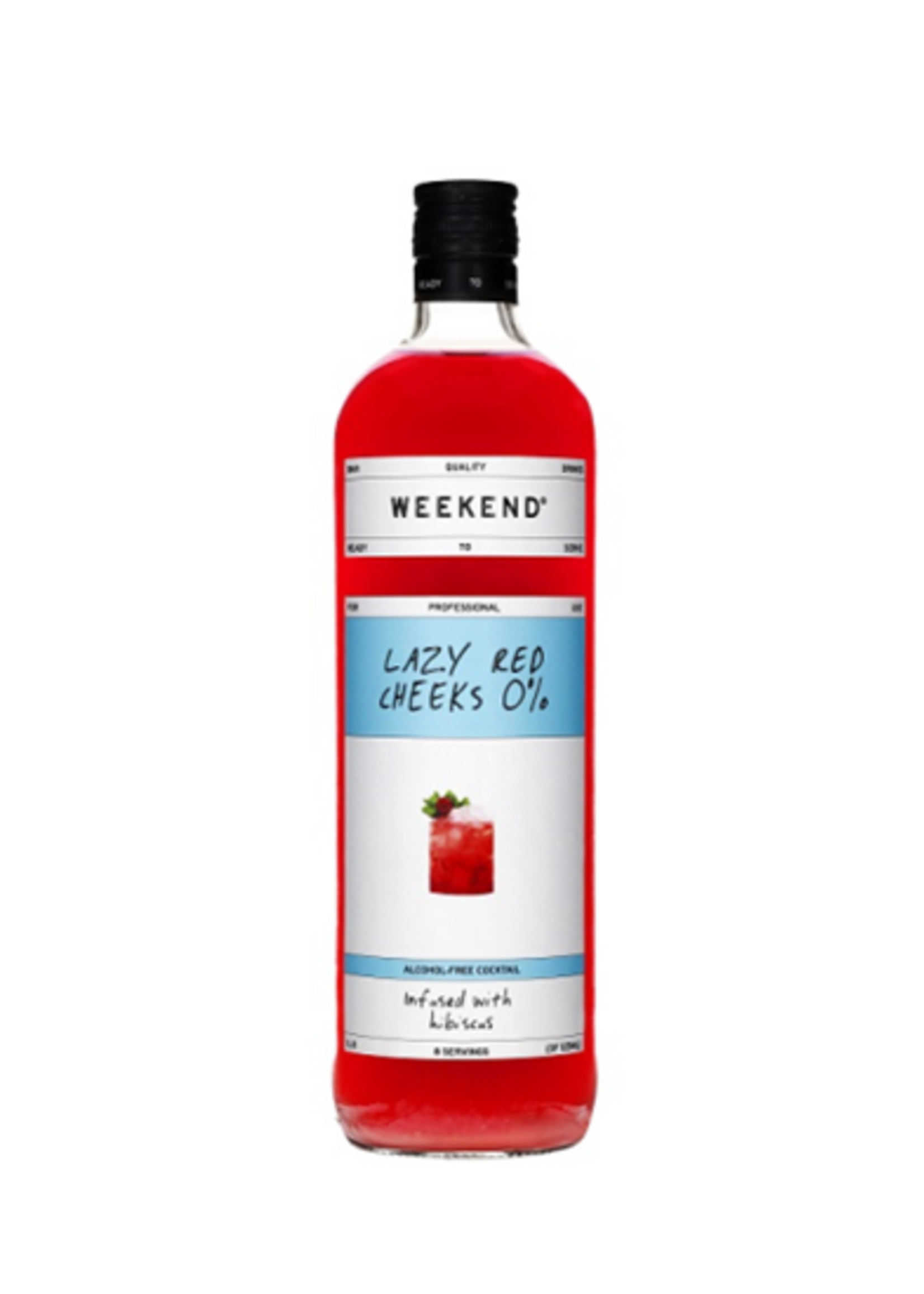Weekend Lazy Red Cheeks 0% 1L