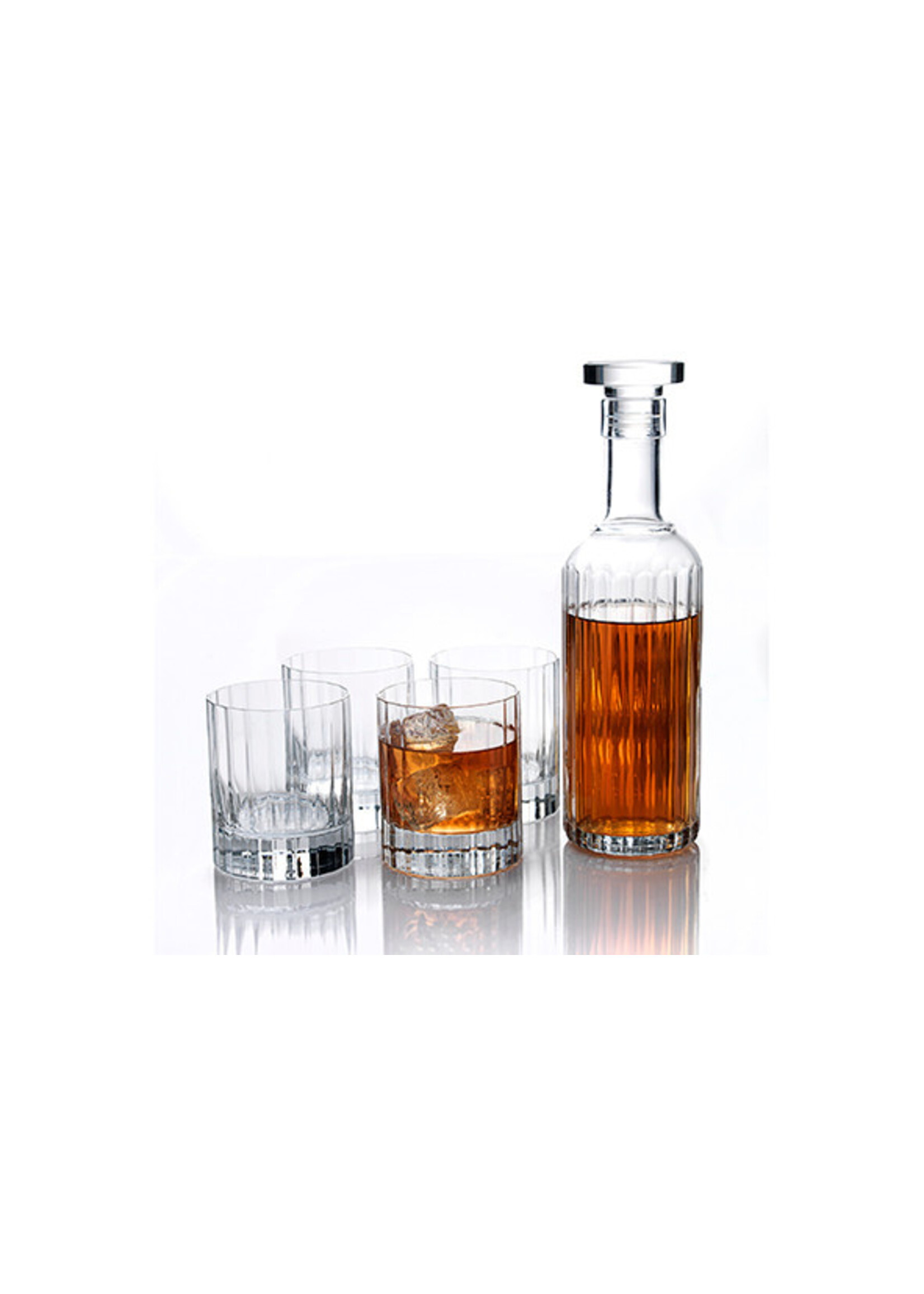 Whiskyset Bach 5-Delig (1 Karaf + 4 Tumblers)