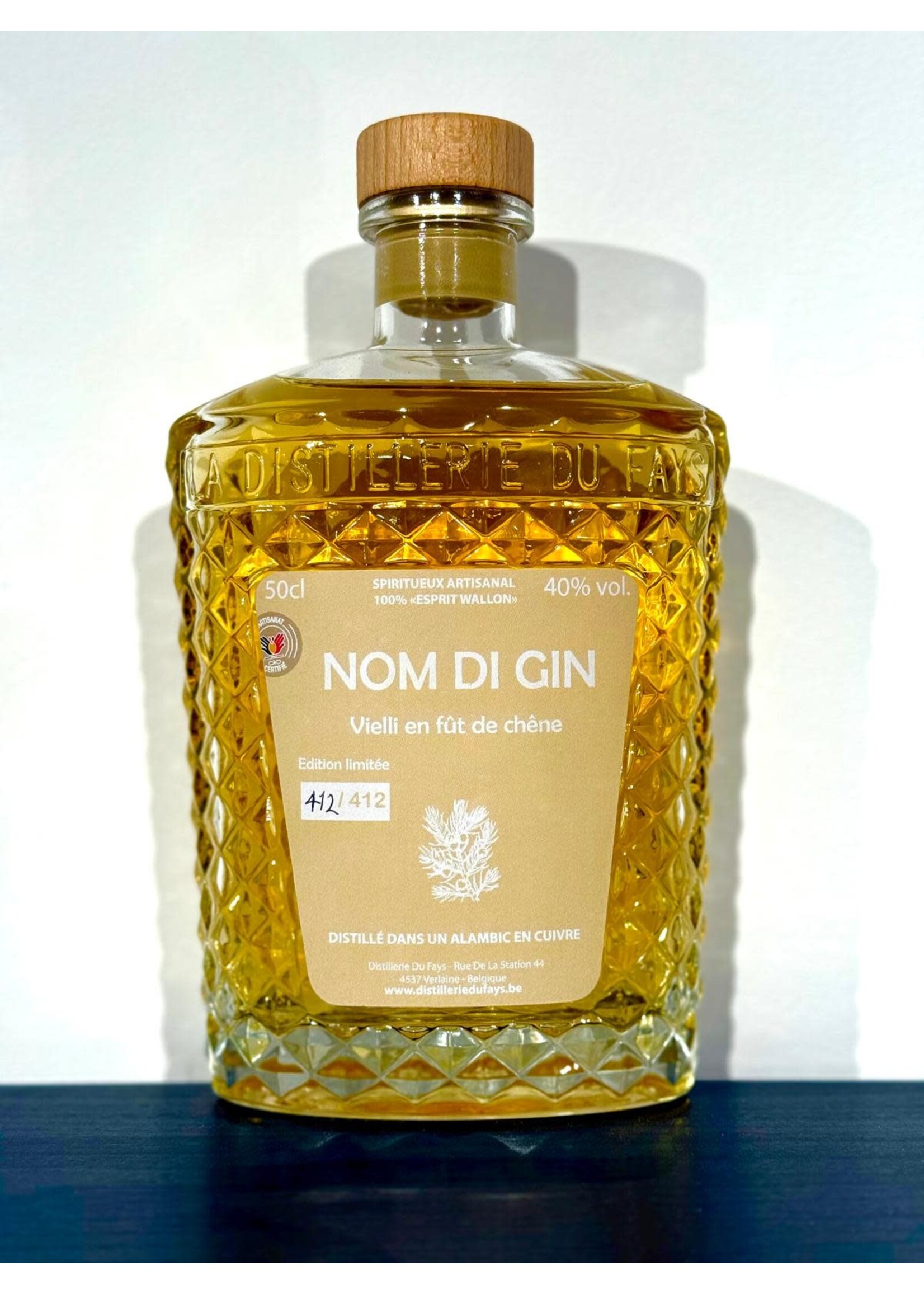 Nom Di Gin Vieilli en Fût de Chêne