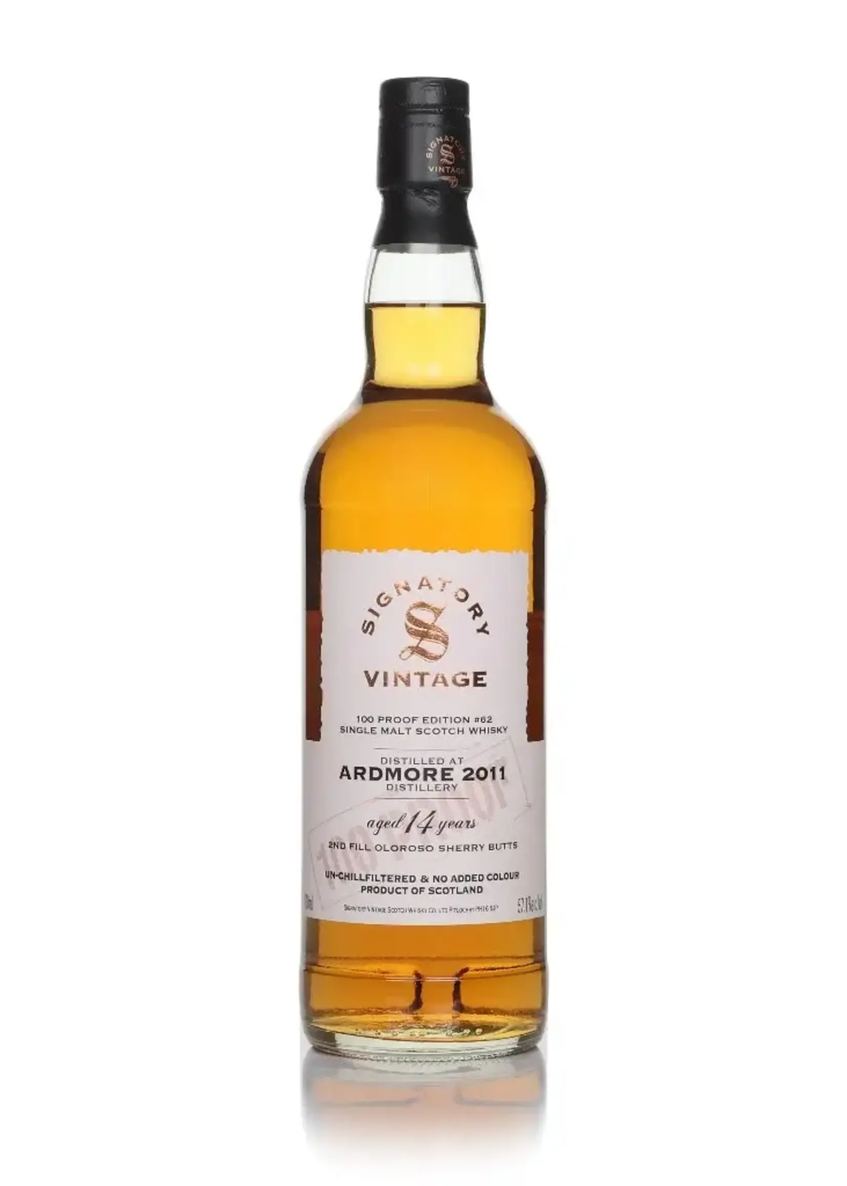 Signatory 100 Proof Ardmore 2011 14Y