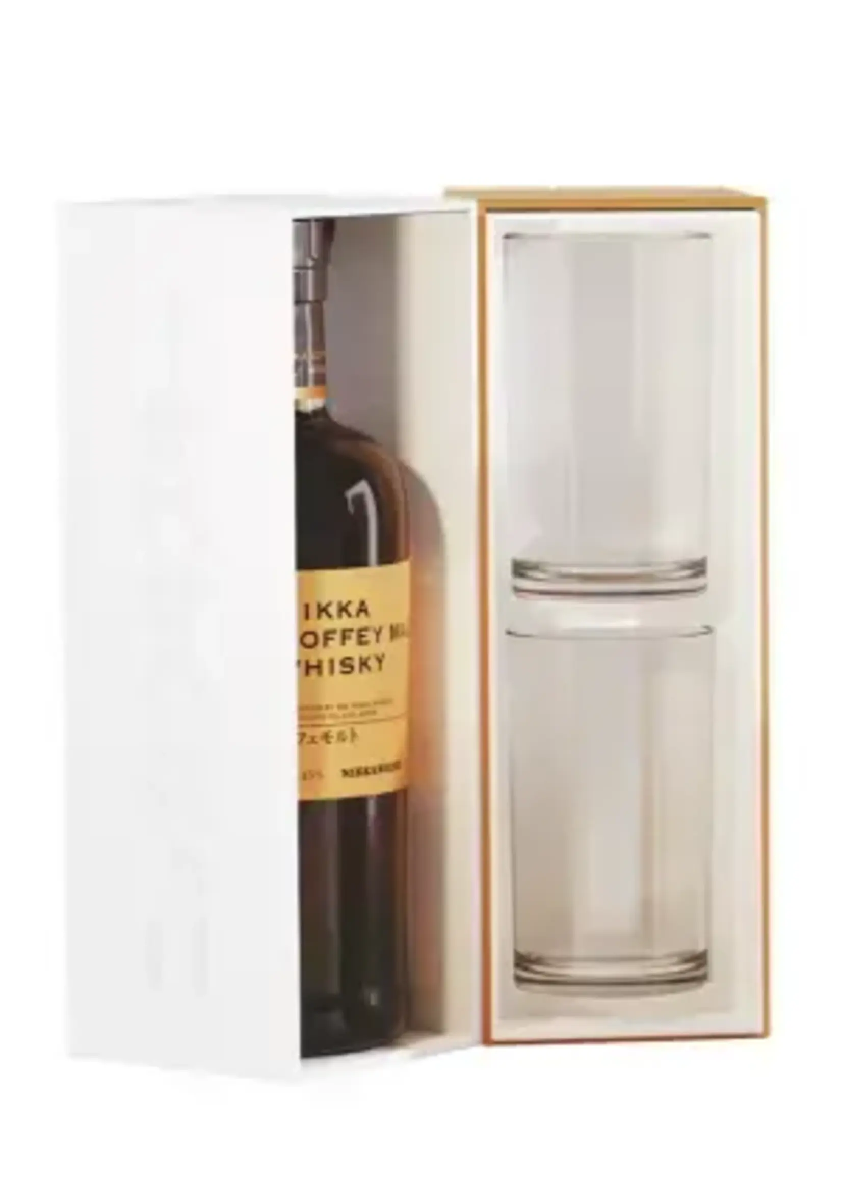 Nikka Coffey Malt + 2 Glasses Gift