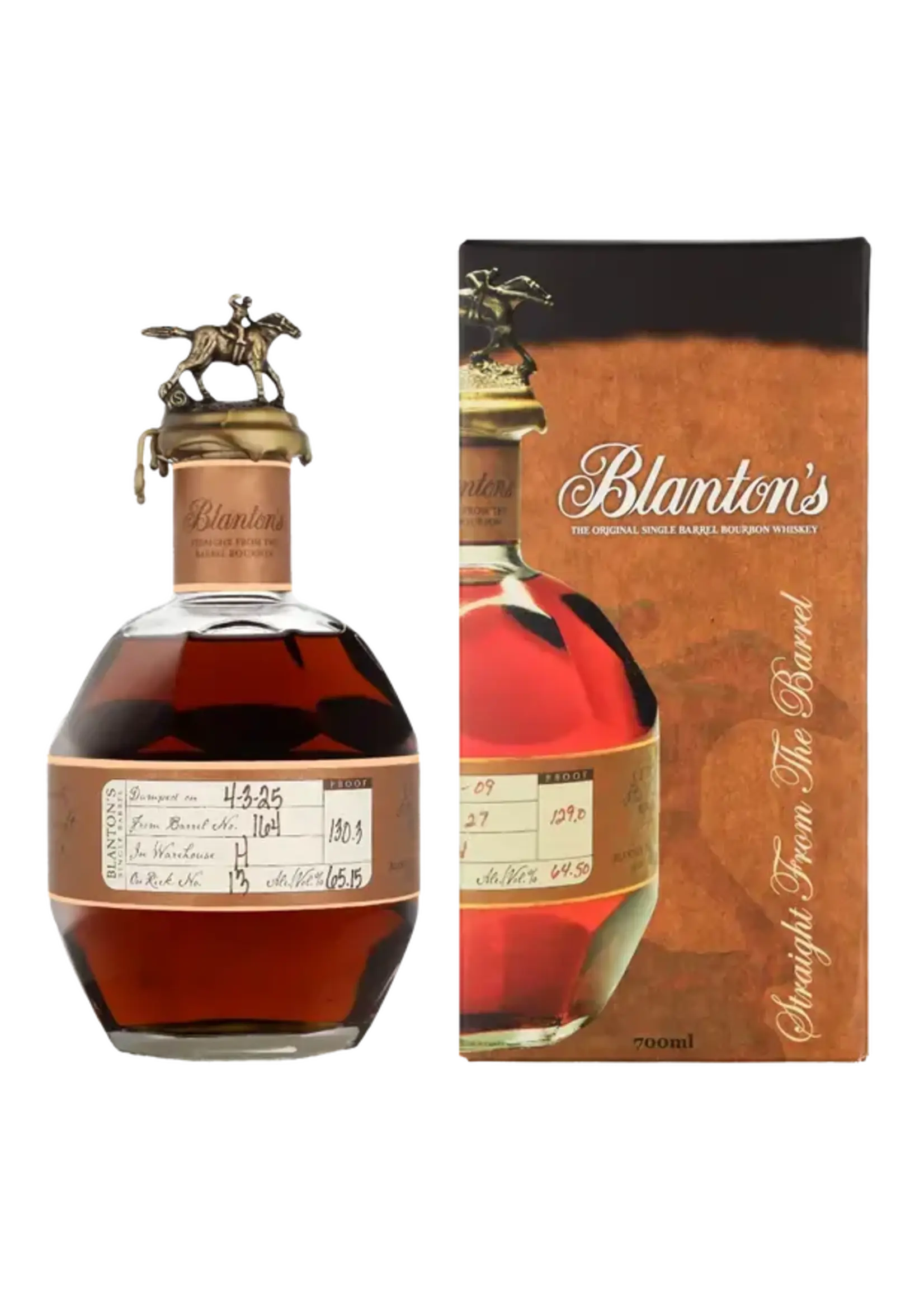 Blanton's Straight From The Barrel - Cask 159 - 65,15%