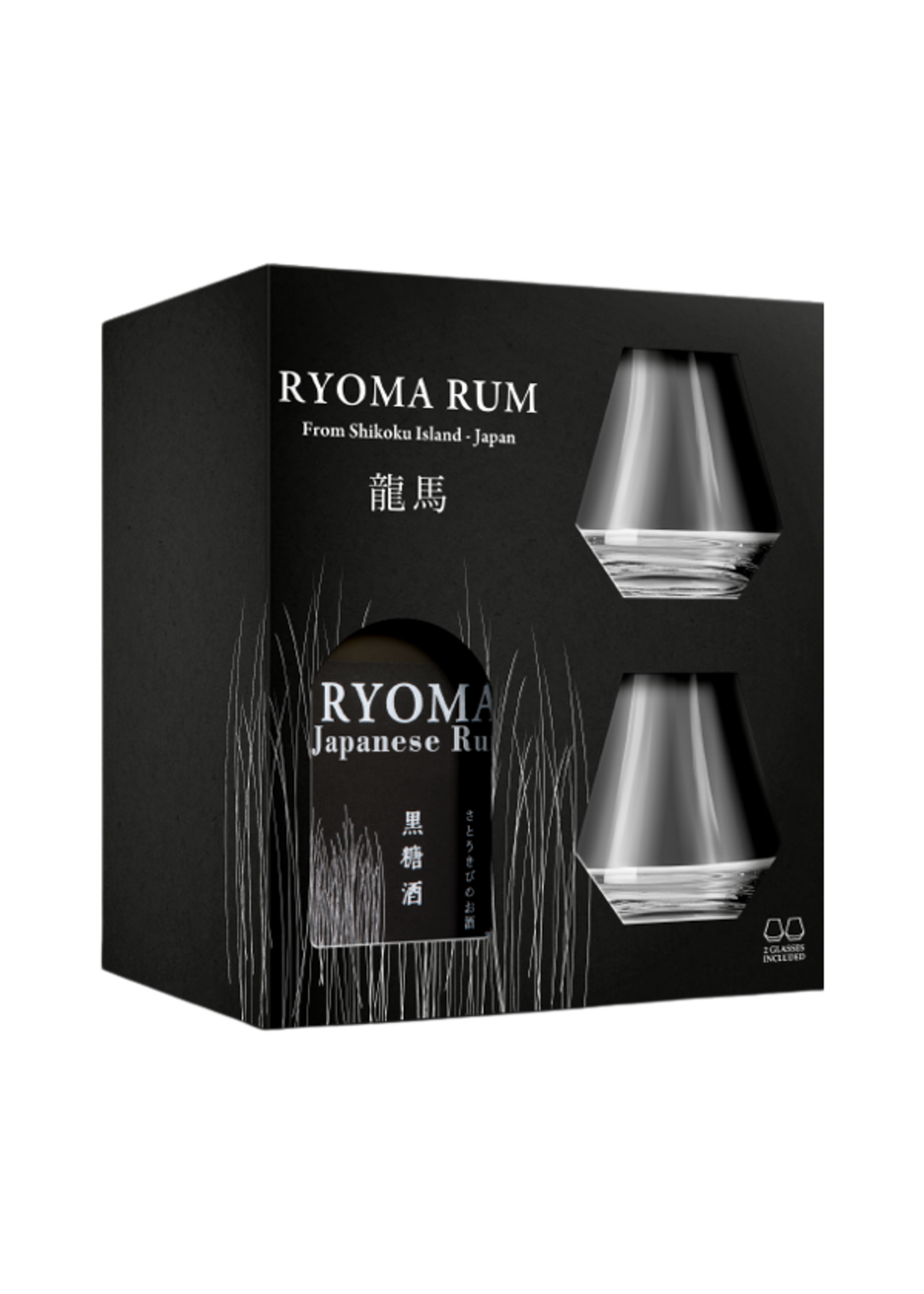 Ryoma Rhum Japonais + 2 Glasses Giftpack