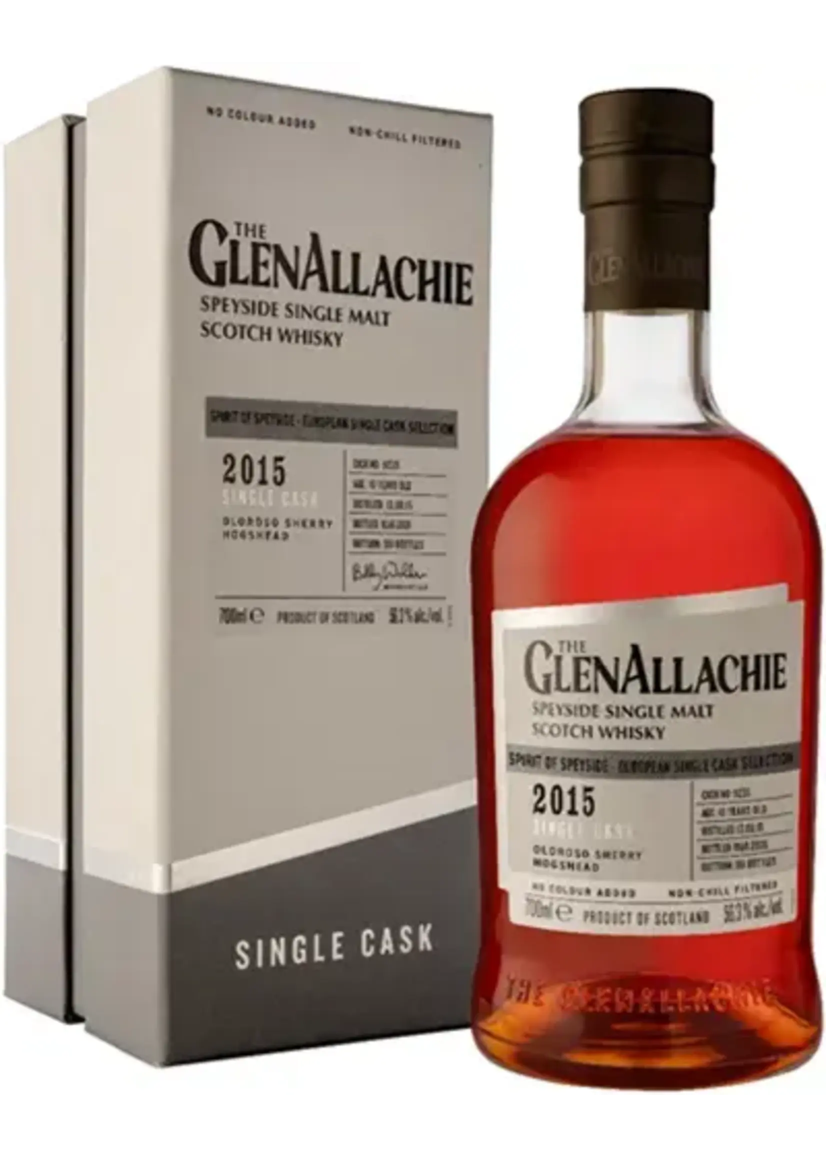 GlenAllachie 2015 Cask 9235 66.3% Spirit Of Speyside SC