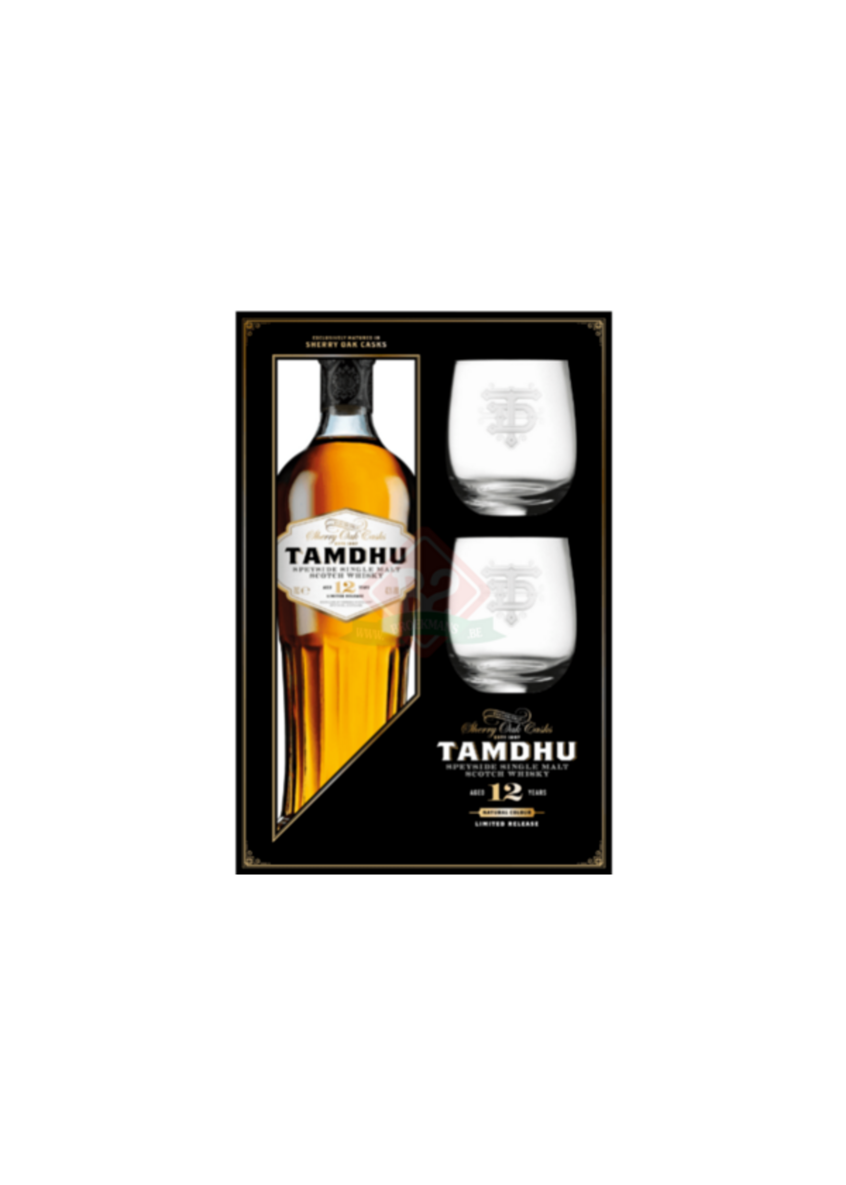 Tamdhu 12Y + 2 Glasses Giftpack