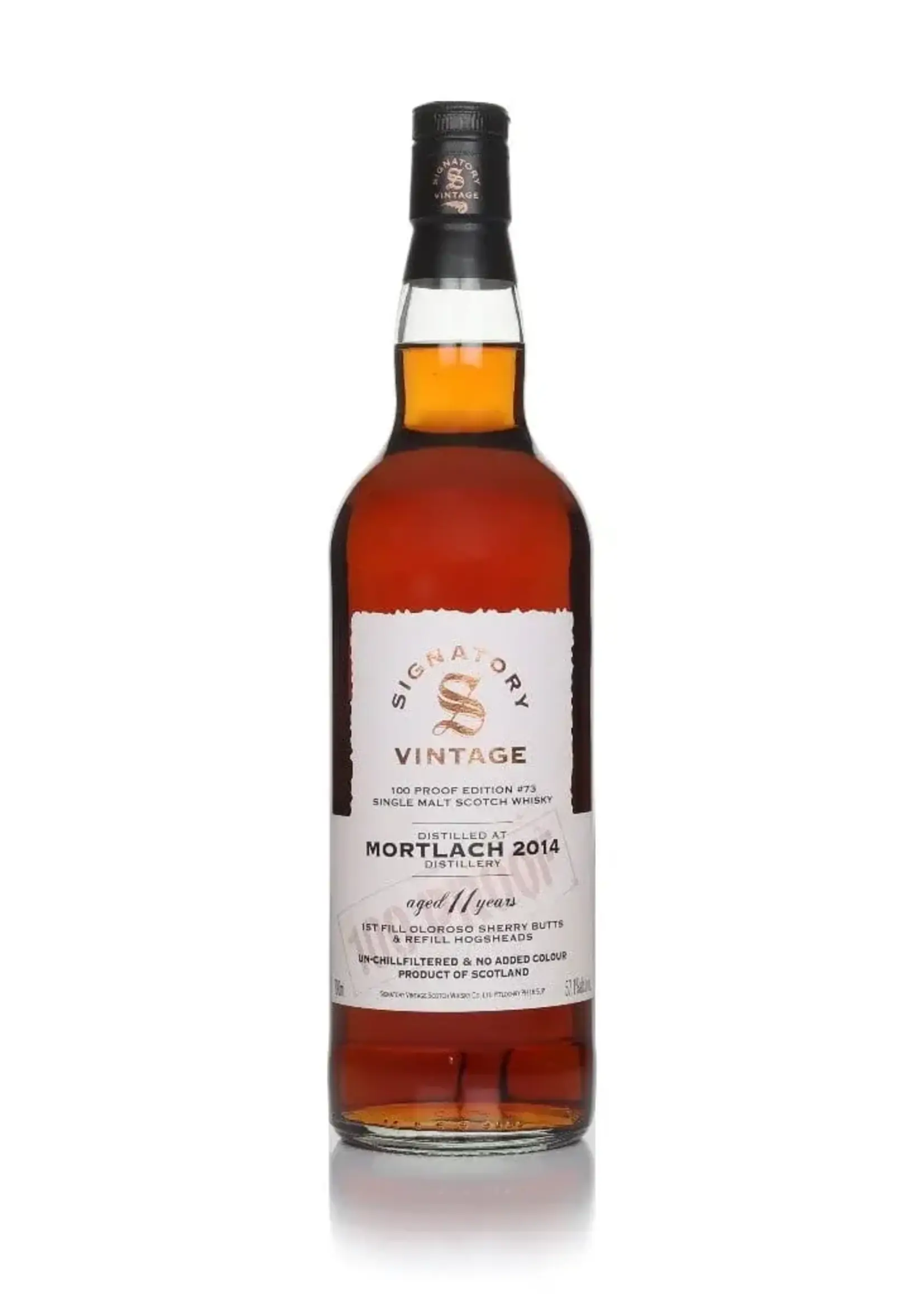 Signatory 100 Proof Mortlach 2014 11Y
