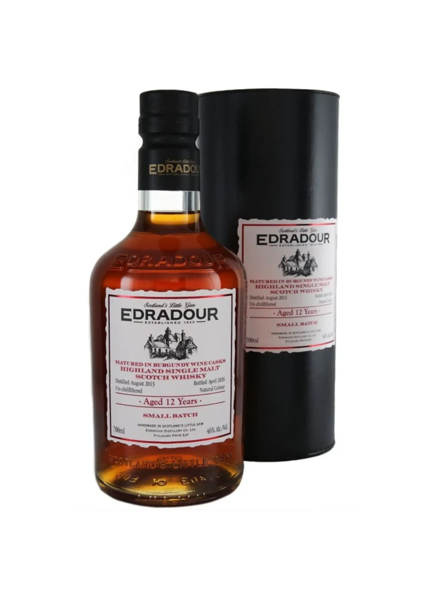 Edradour 12Y Burgundy Cask 46°