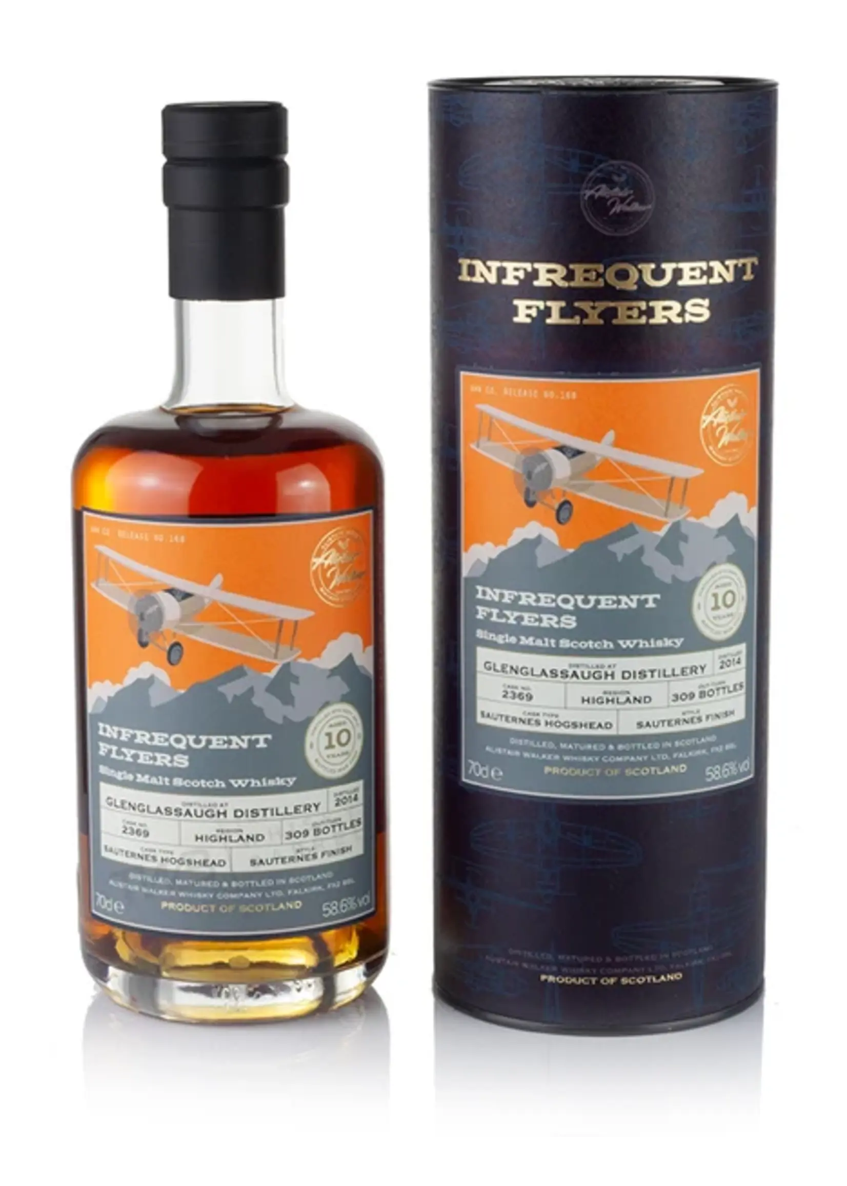 Infrequent Flyers Glenglassaugh 10Y - Sauternes Finish
