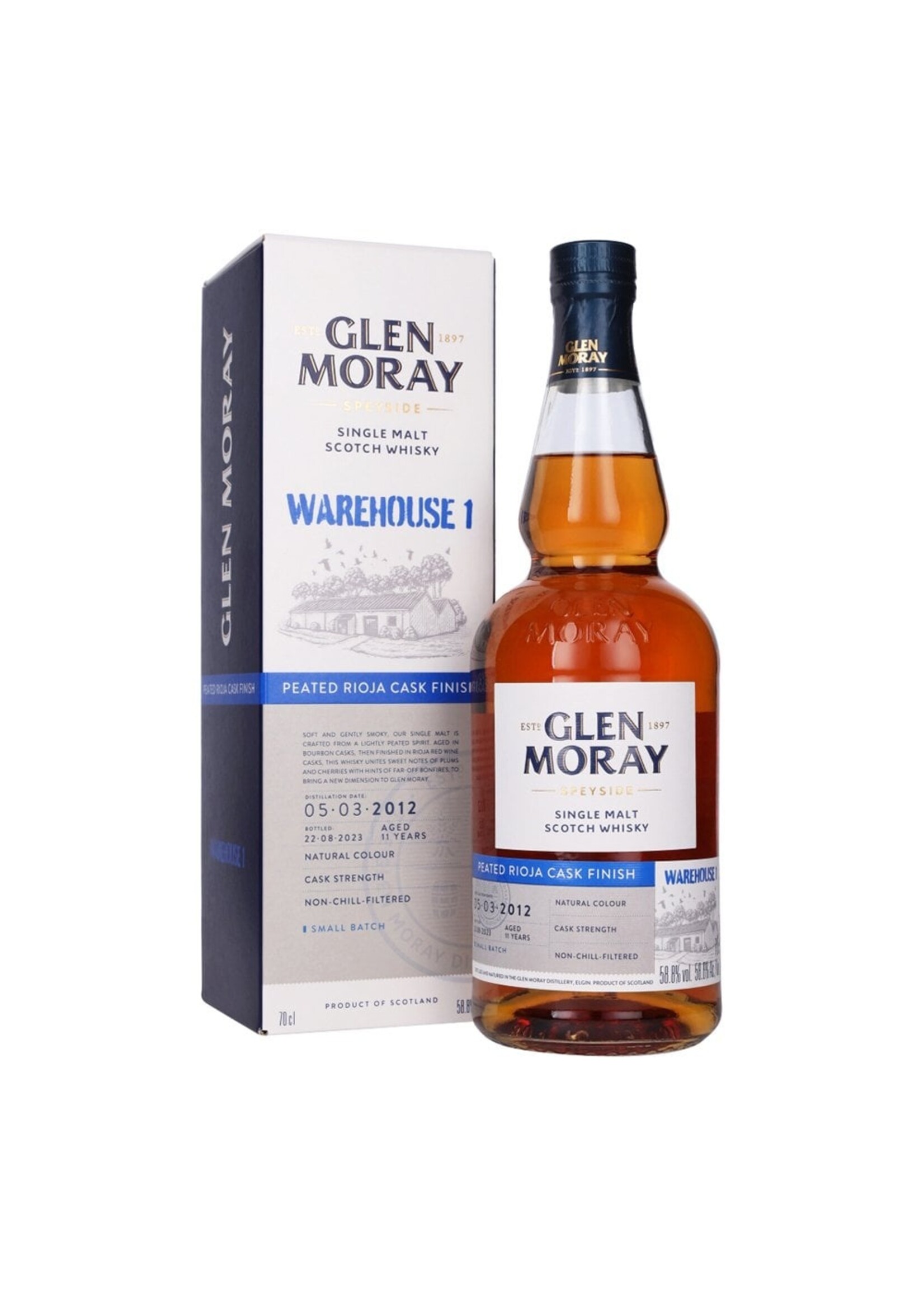 Glen Moray Peated Rioja Cask Finish