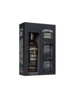 Jameson Black Barrel + 2 Glasses Giftbox