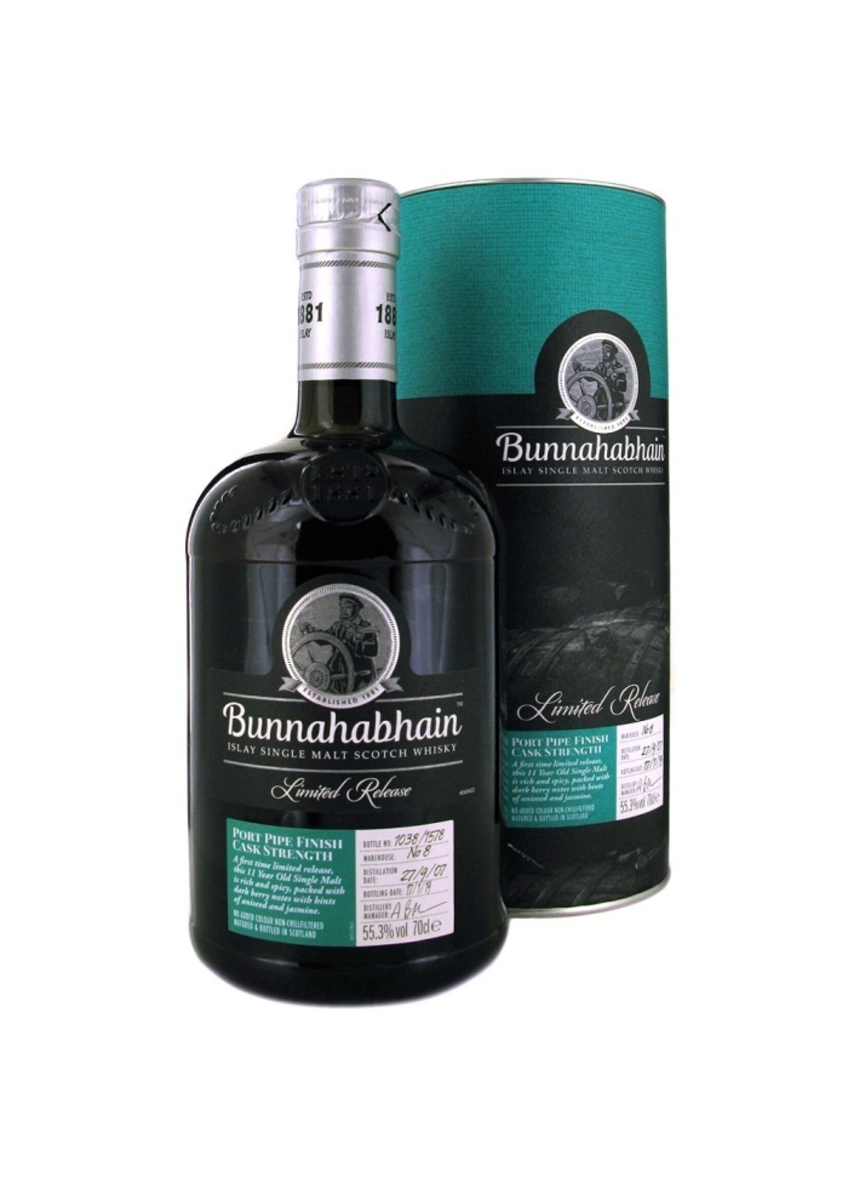 Bunnahabhain 2007 Port Pipe Finish