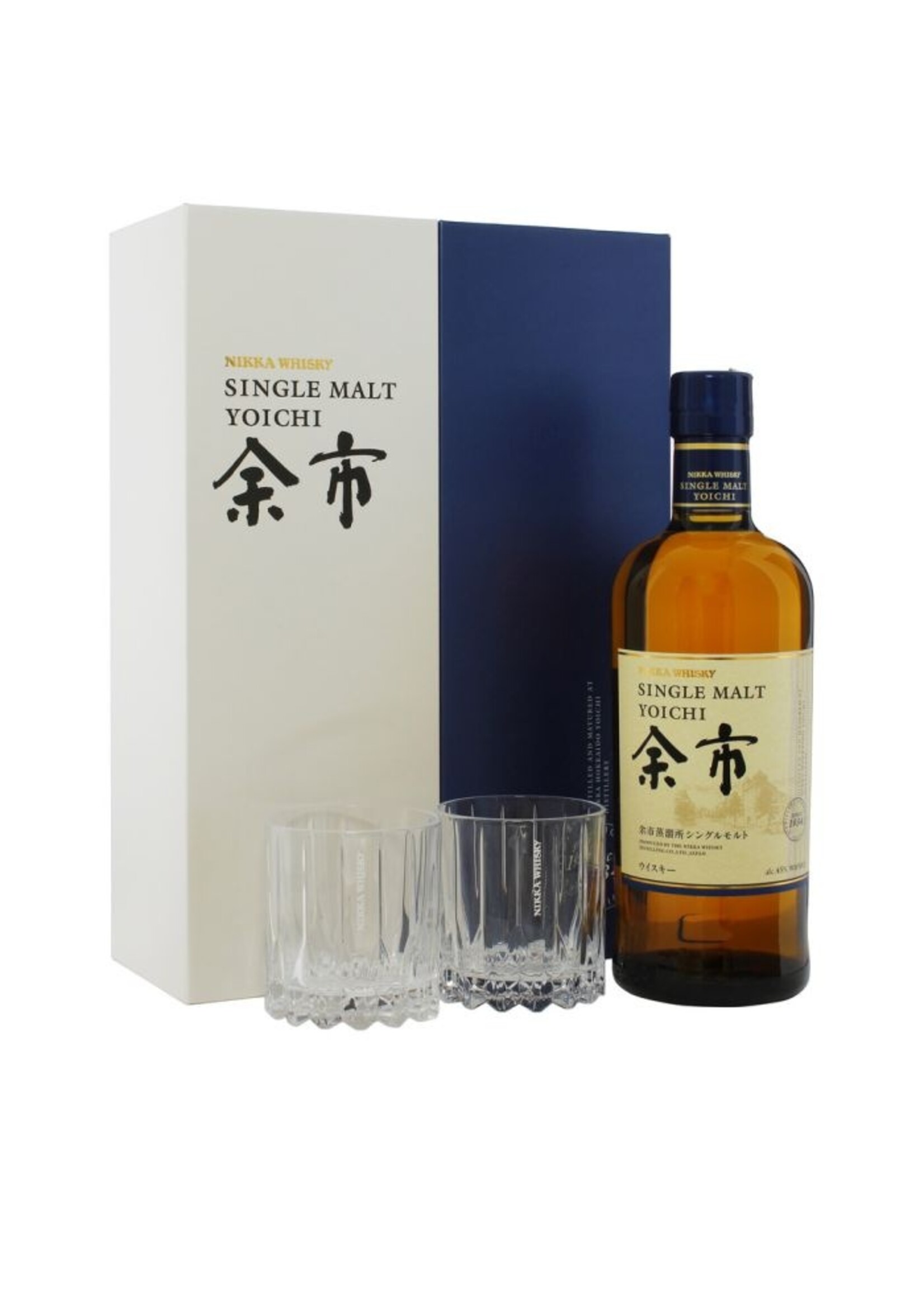 Yoichi Single Malt + 2 Glasses Giftpack