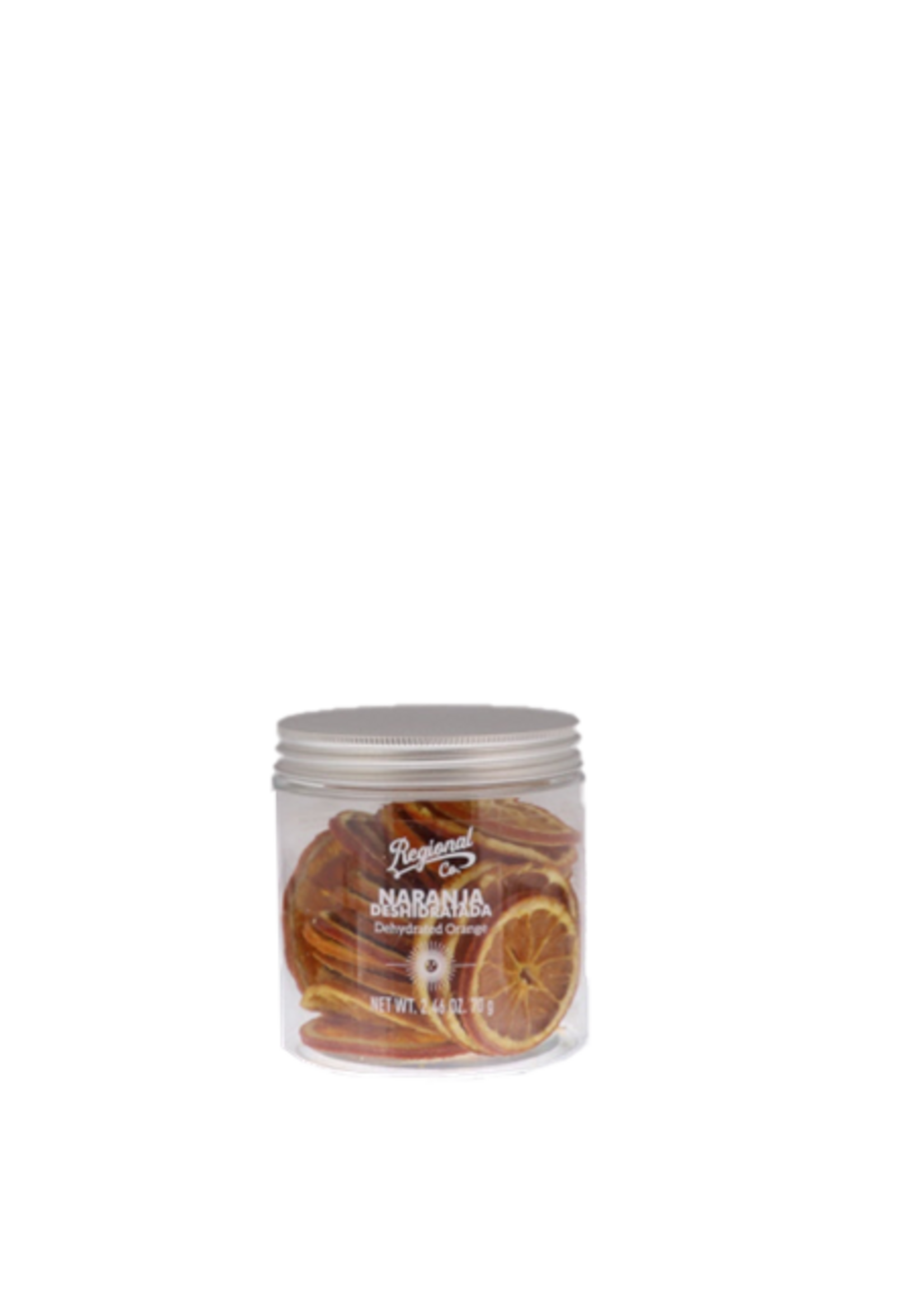 Regional Gedroogde Sinaasappelschijfjes 70g