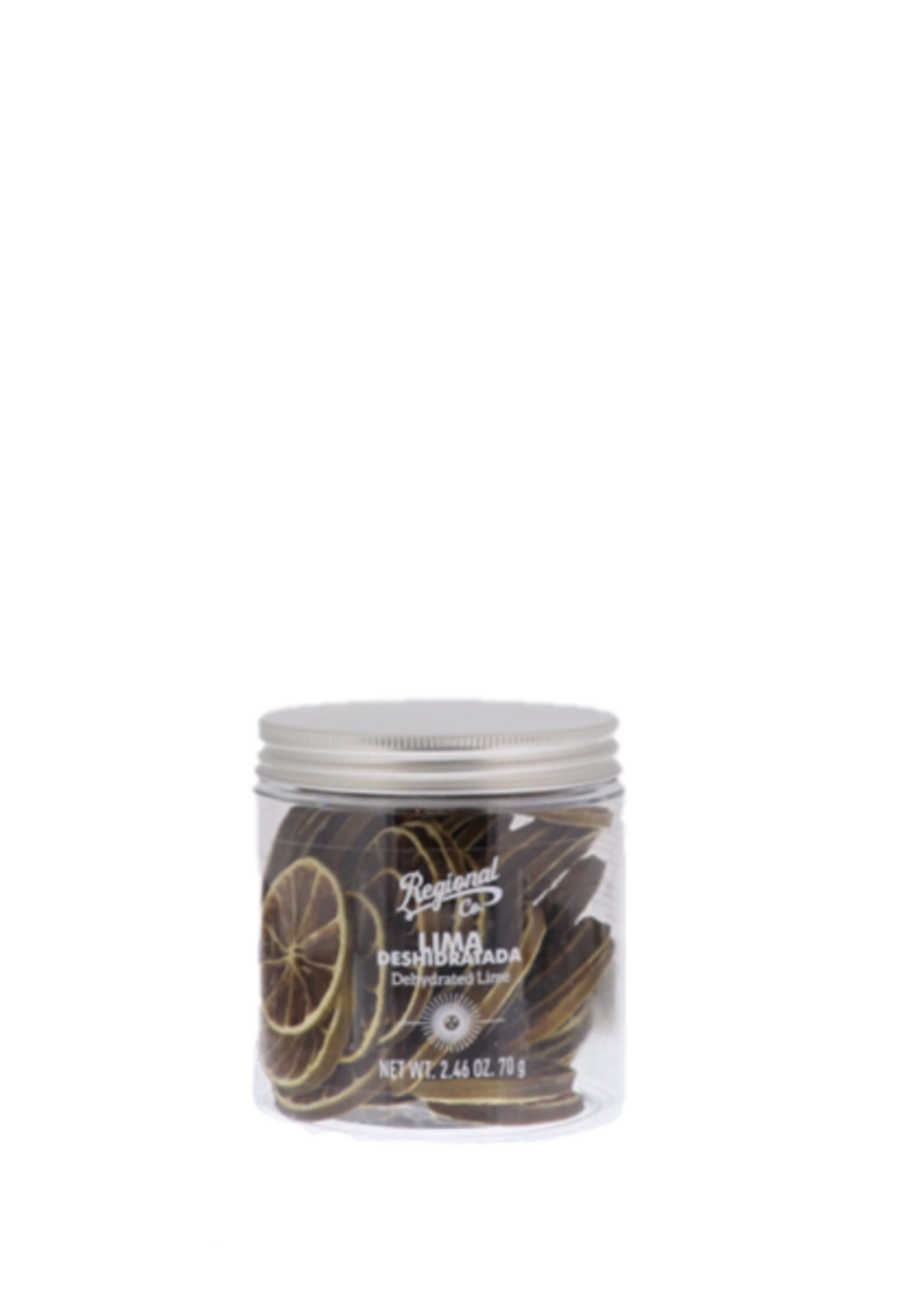 Regional Gedroogde Limoenschijfjes 70g