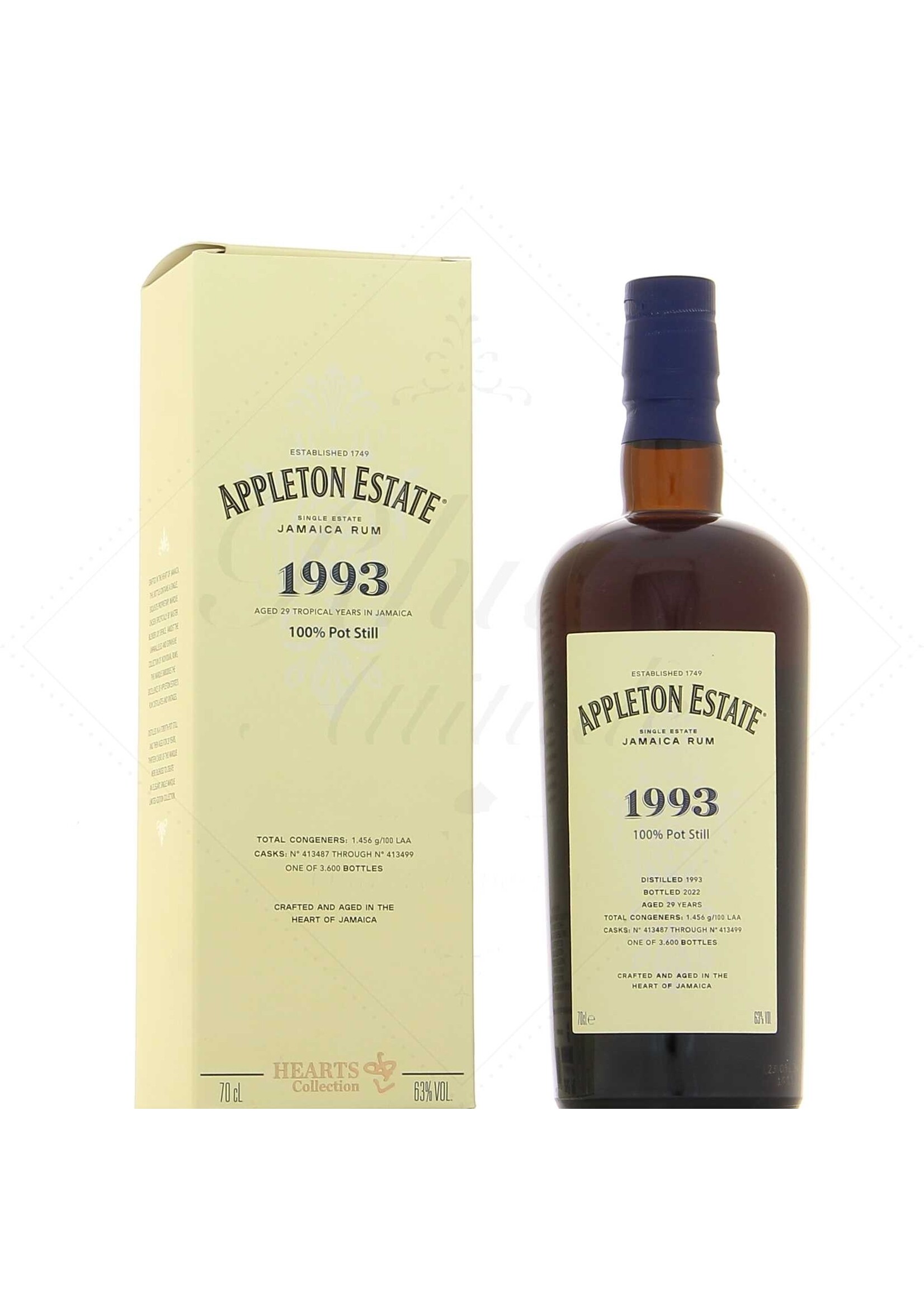 Appleton 1993 Estate Heart Collection 63°