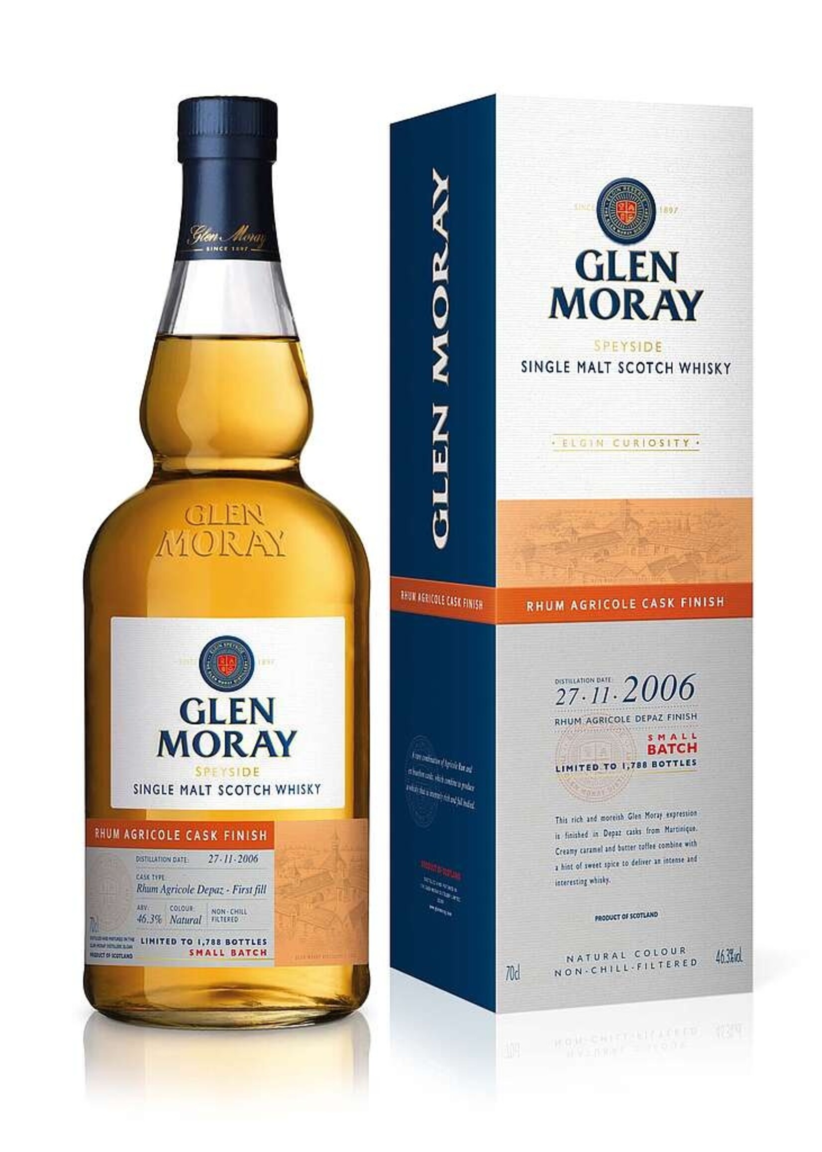 Glen Moray 2006 Rhum Agricole Cask Finish