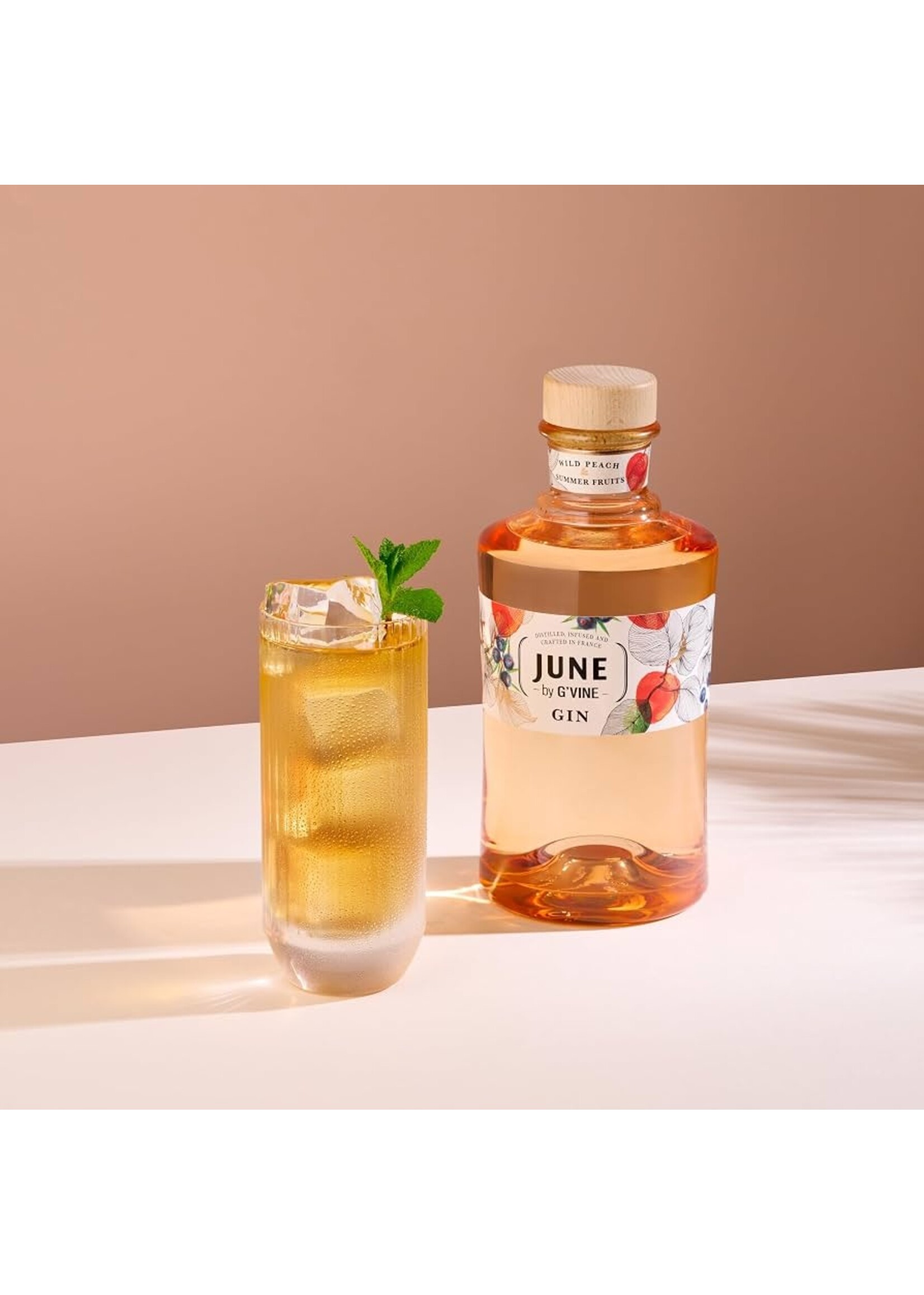 June by G'vine Wild Peach  & Summer Fruits Gin