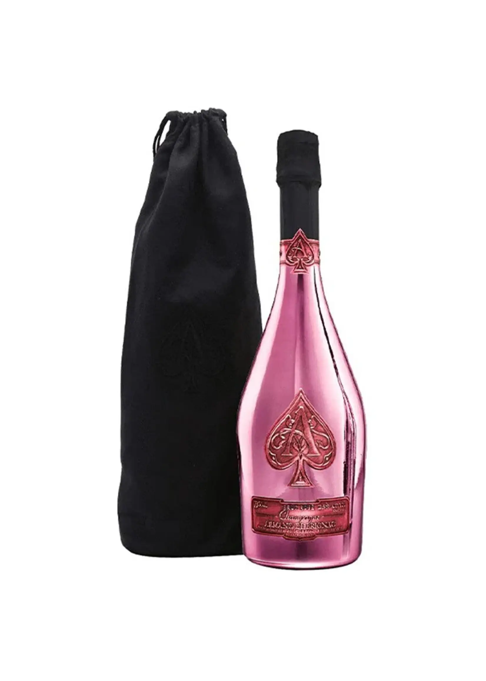 Armand De Brignac Rosé in velvet