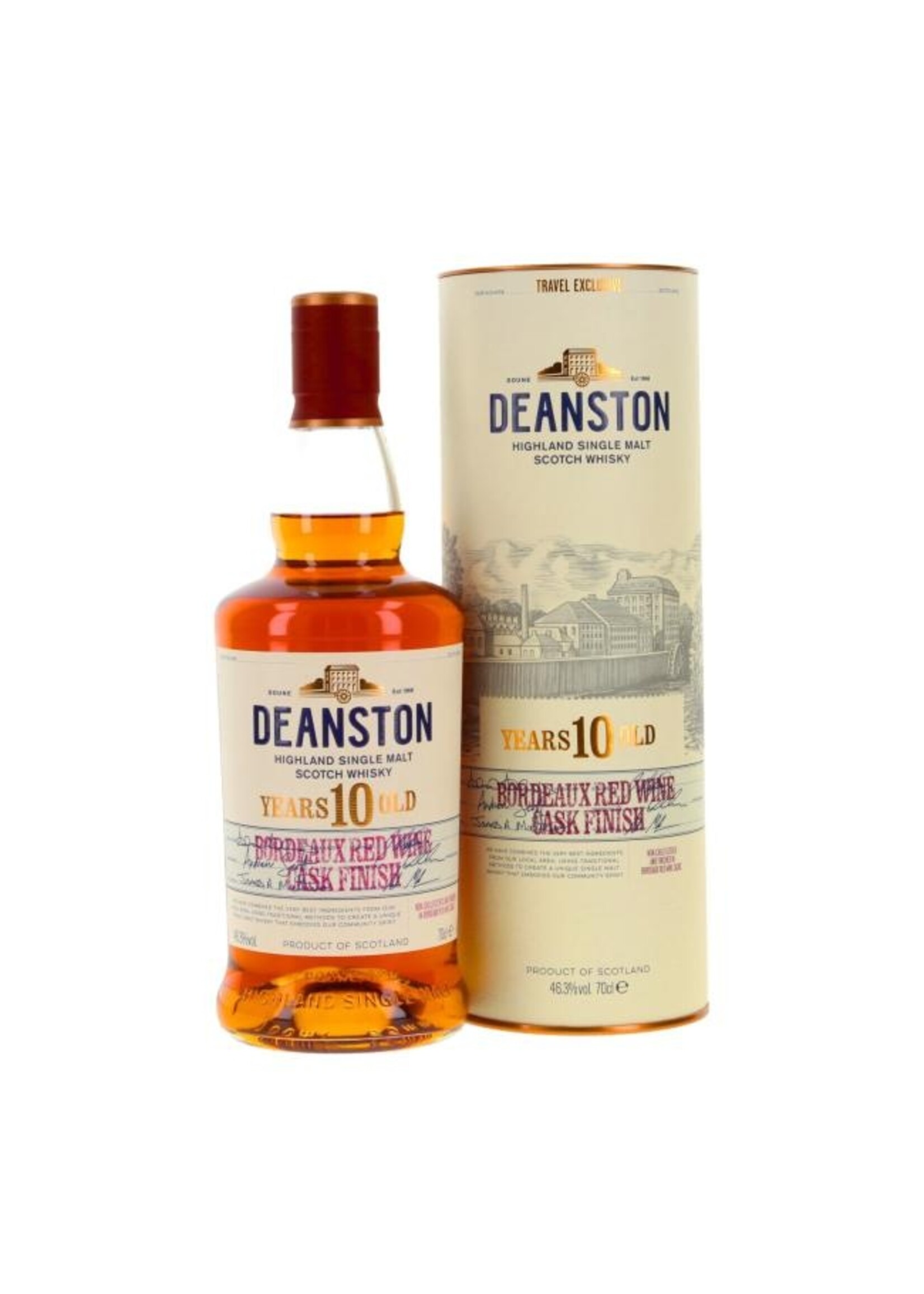 Deanston 10Y Bordeaux Red Wine Cask