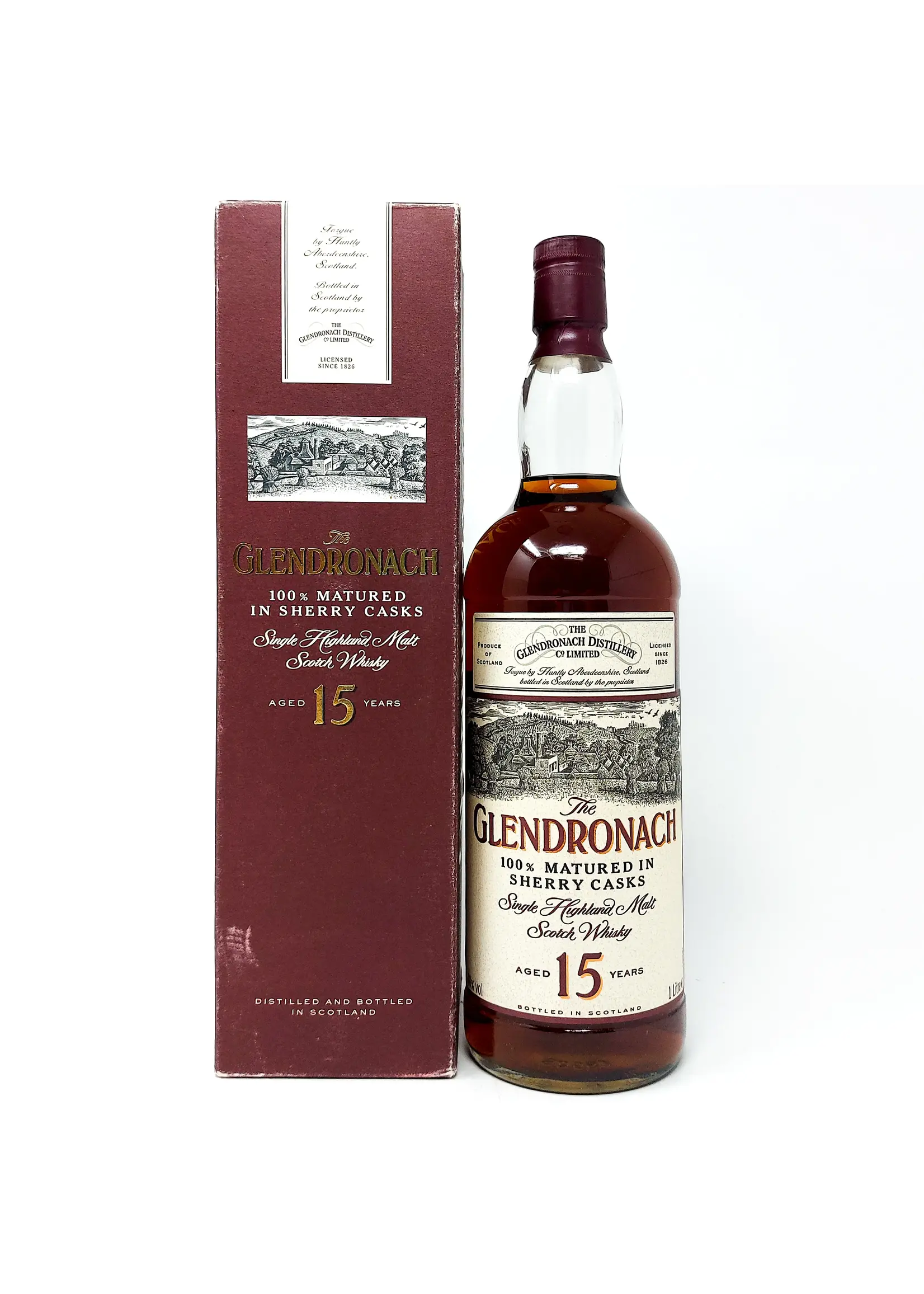 Glendronach 15Y - 100% Matured in Sherry Casks